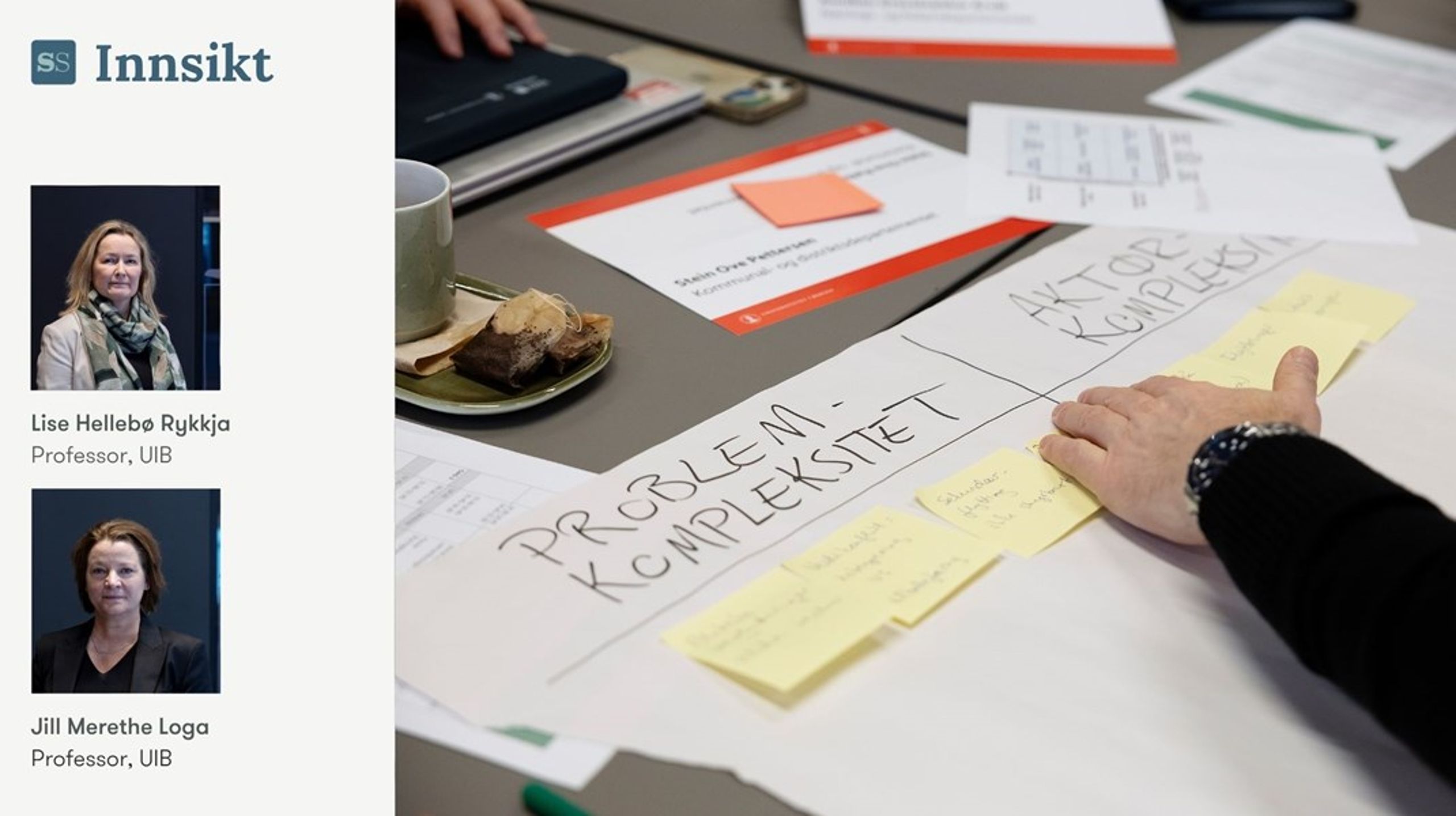 Sammensatte og gjenstridige problemer krever en annen tilnærming til kunnskapsberedskap, skriver professor Jill Merethe Loga og professor Lise Hellebø Rykkja ved masterstudiet&nbsp;i offentlig forvaltning.