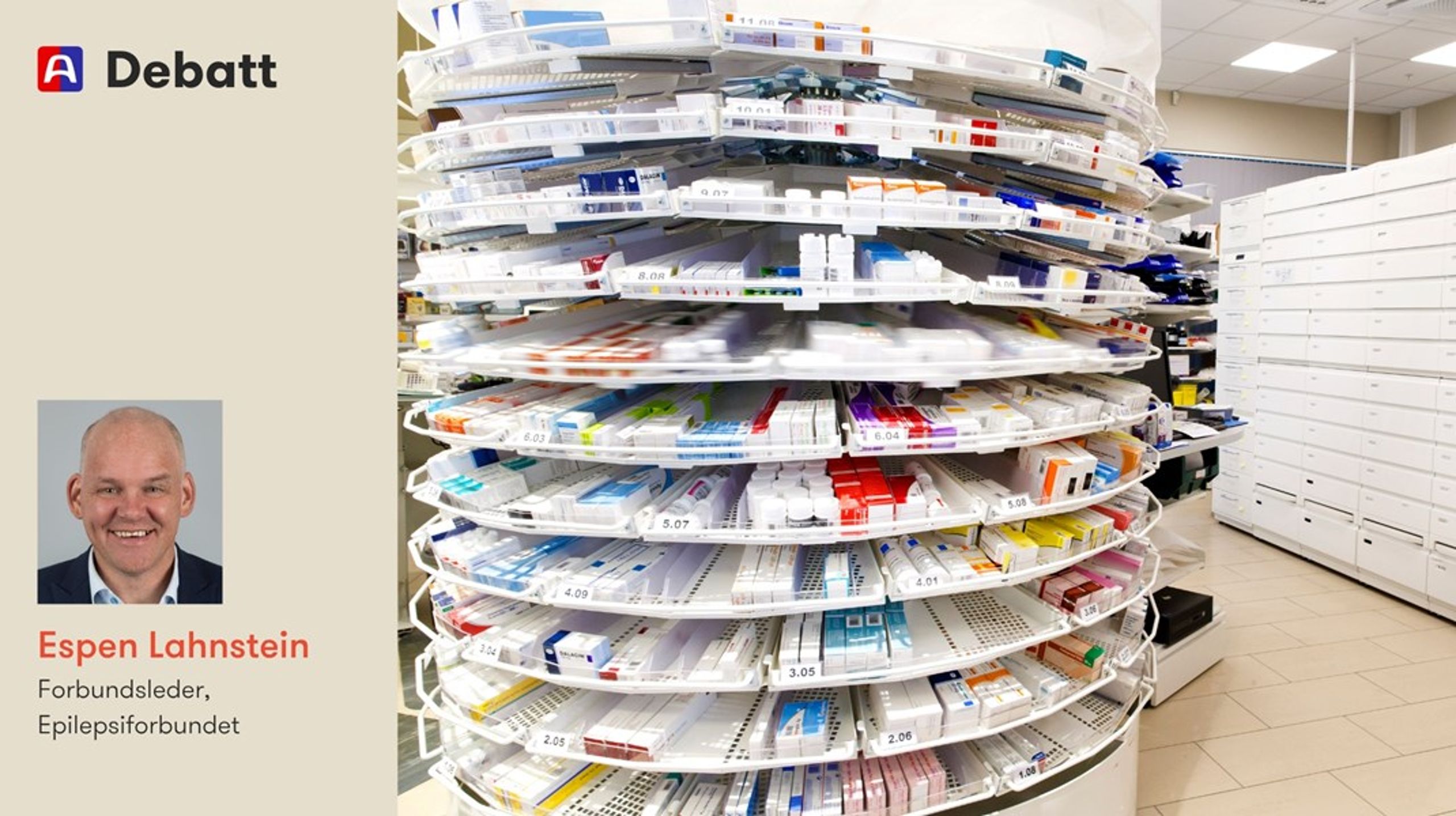 «Rundt 70 prosent av personer med epilepsi blir anfallsfrie takket være medisiner. For mange betyr det muligheten til å jobbe, delta i samfunnet og leve et tilnærmet normalt liv», skriver Epilepsiforbundets leder.