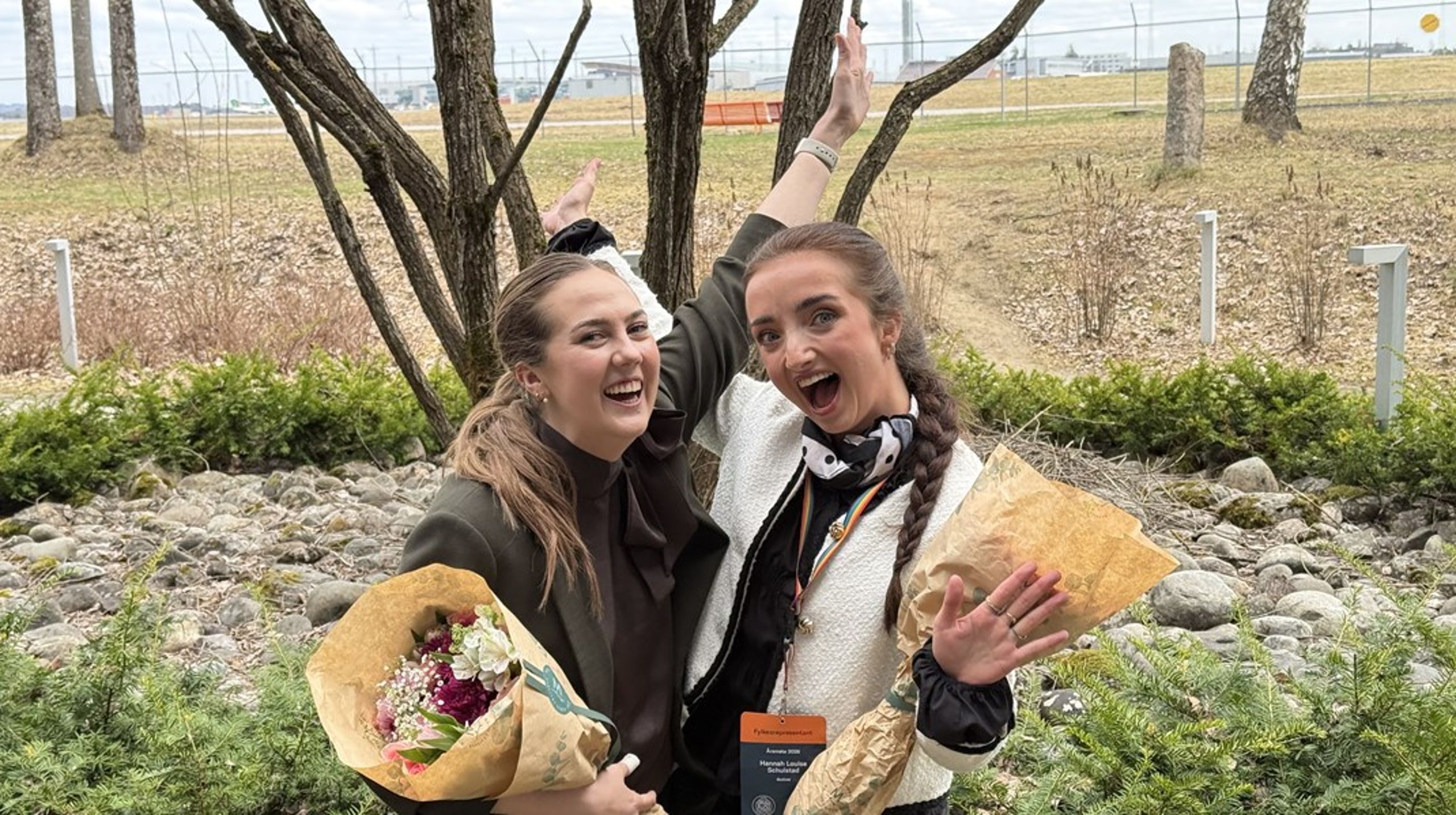 Martine Kjenslie Lund og Hannah Louise Schulstad ble valgt til henholdsvis leder og nestleder i NSF Student i helgen.