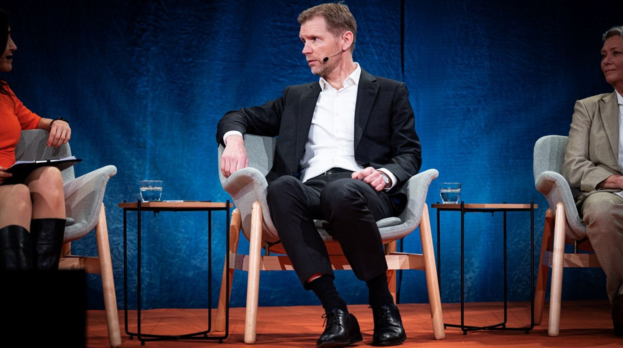 Assisterende sjef i Etterretningstjenesten, Lars Nordrum, deltok i en panelsamtale under NSMs sikkerhetskonferanse.