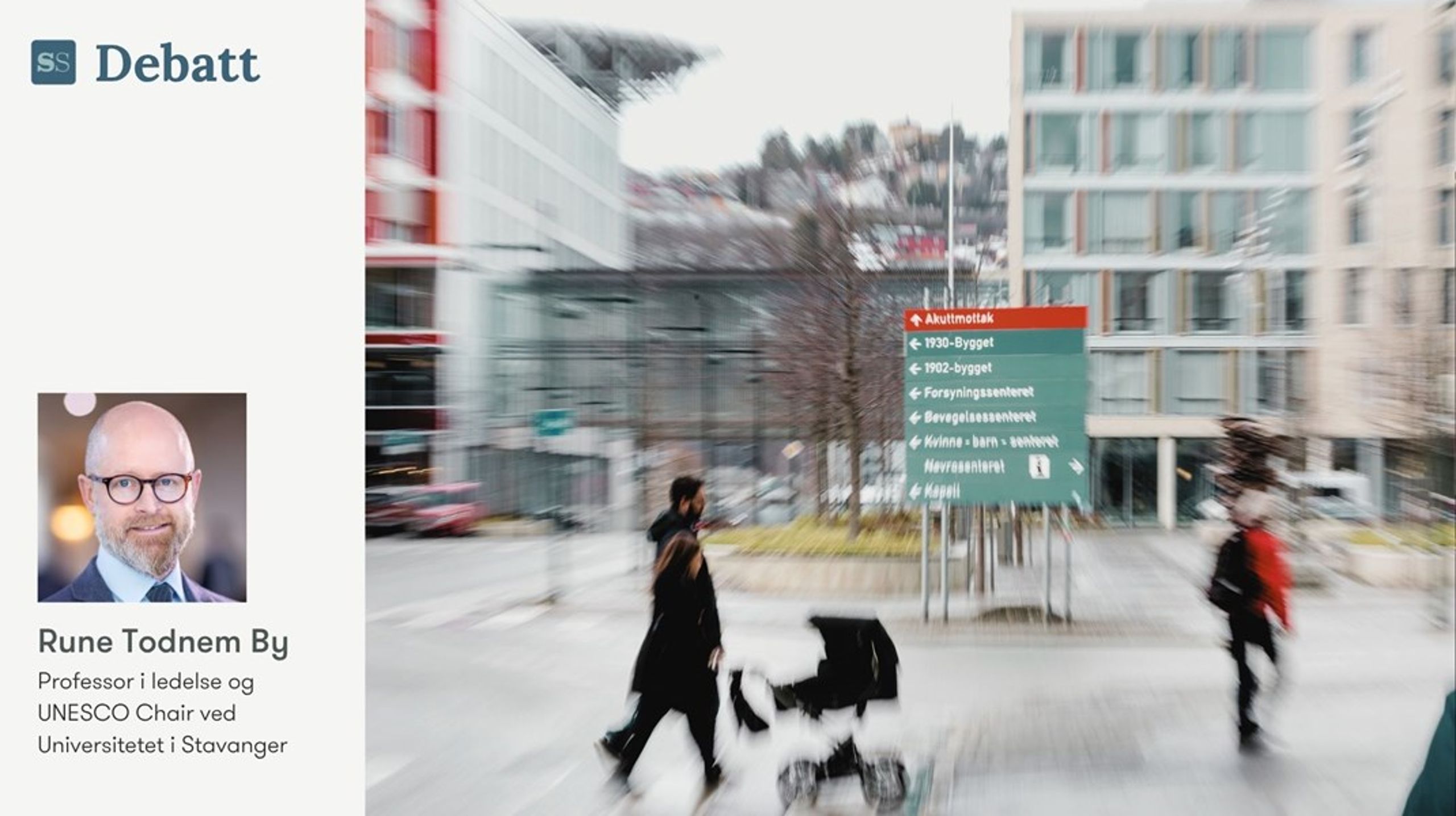 Rolleblanding i helseforetakene gir farlig tåkelegging og er uttrykk for en bekymringsverdig kultur, skriver professor Rune Todnem By. Bildet er fra&nbsp;St. Olavs hospital.&nbsp;&nbsp;