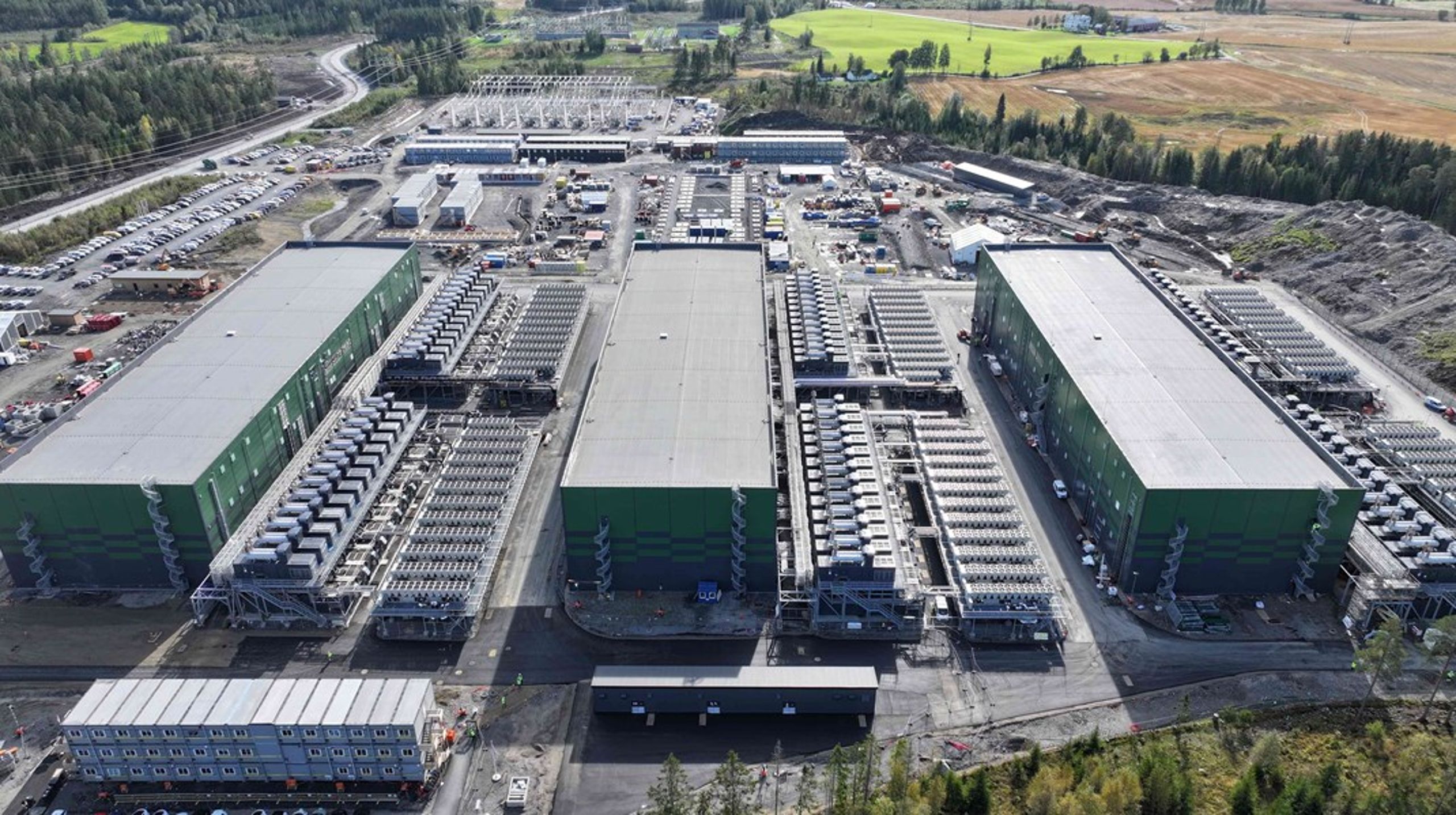 Green Moutains Tiktok-senter på Hamar. Israelsk-eide Green Mountain er blant de aller største datasenteraktørene i Norge.