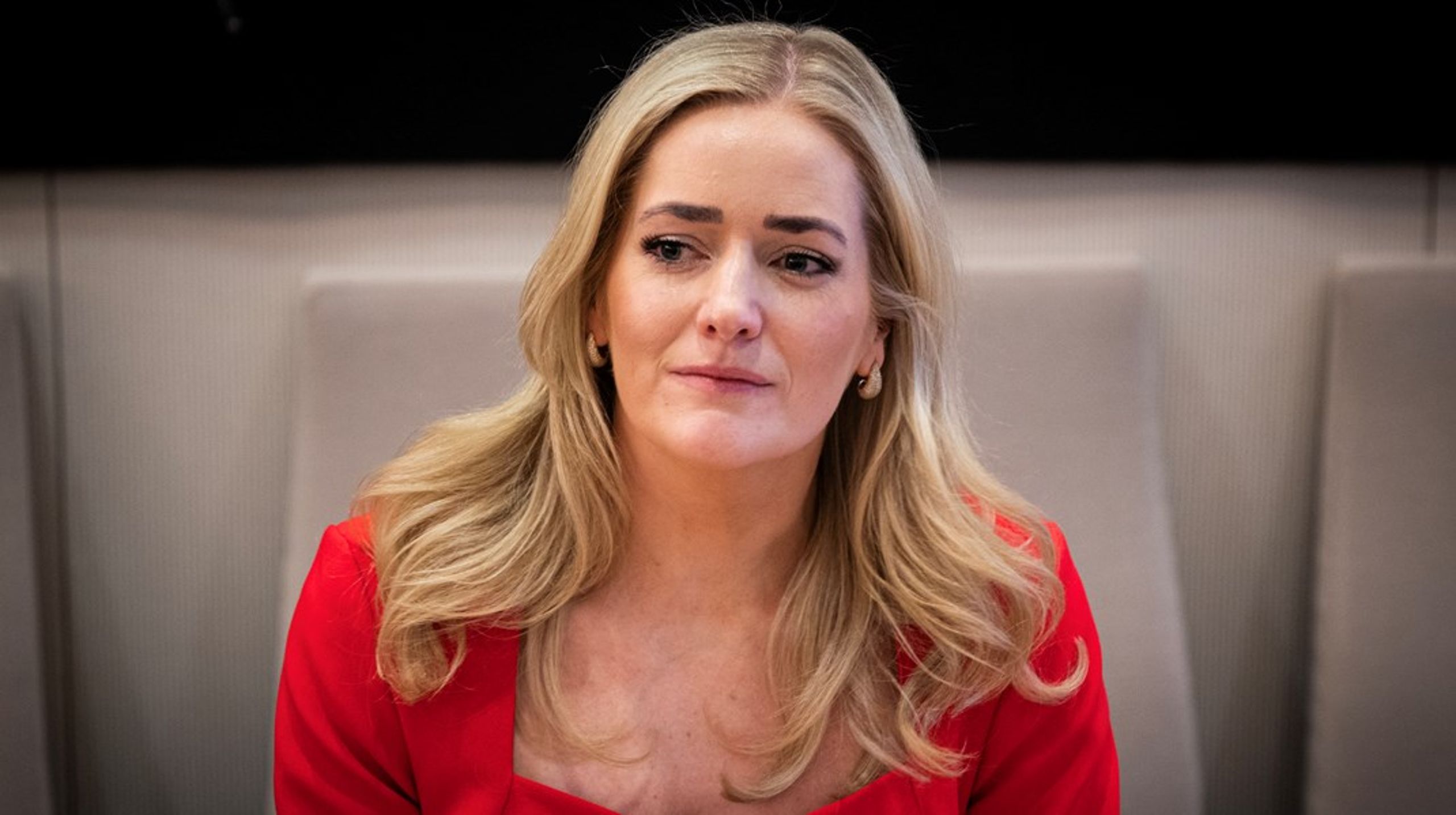 Tidligere justis- og beredskapsminister Emilie Mehl stilte til den muntlige høringen i mars.