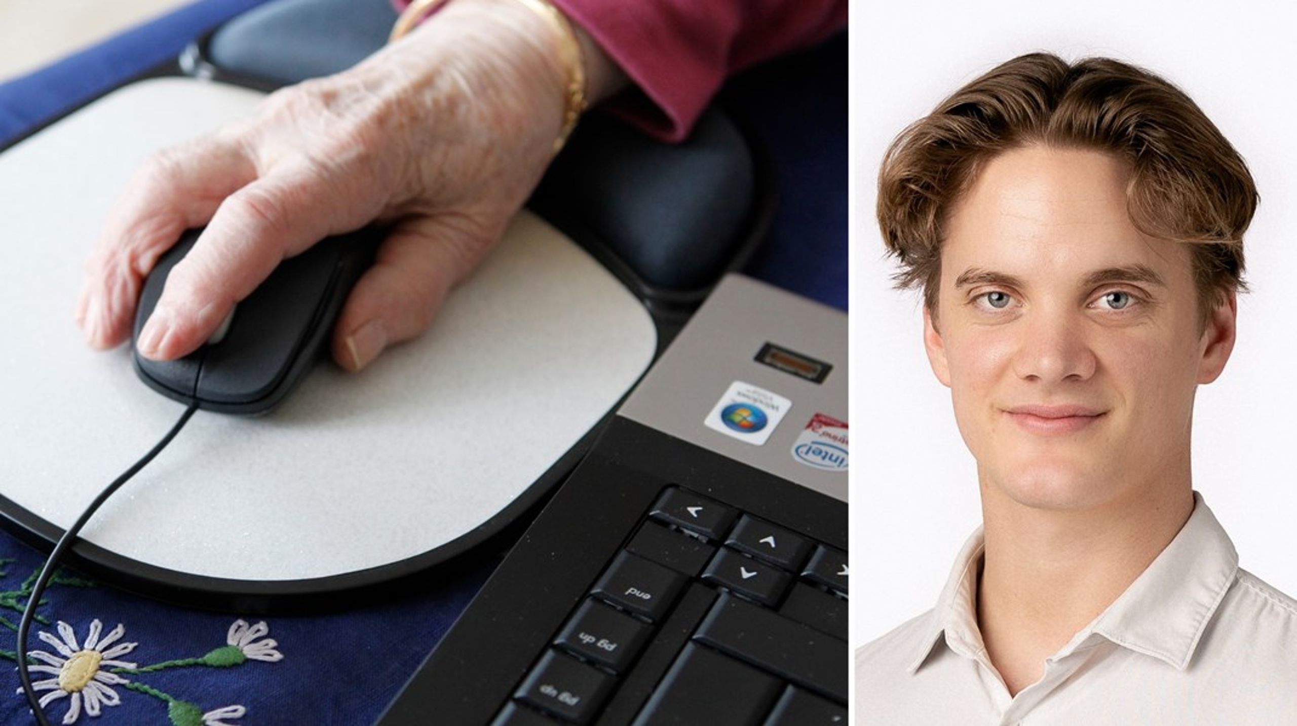 Eldre mennesker har ofte begrenset erfaring med teknologi, noe som kan gjøre de til enkle mål for svindlere og hackere, skriver deltaker ved Civita-akademiet Daniel Paz Rossebø.