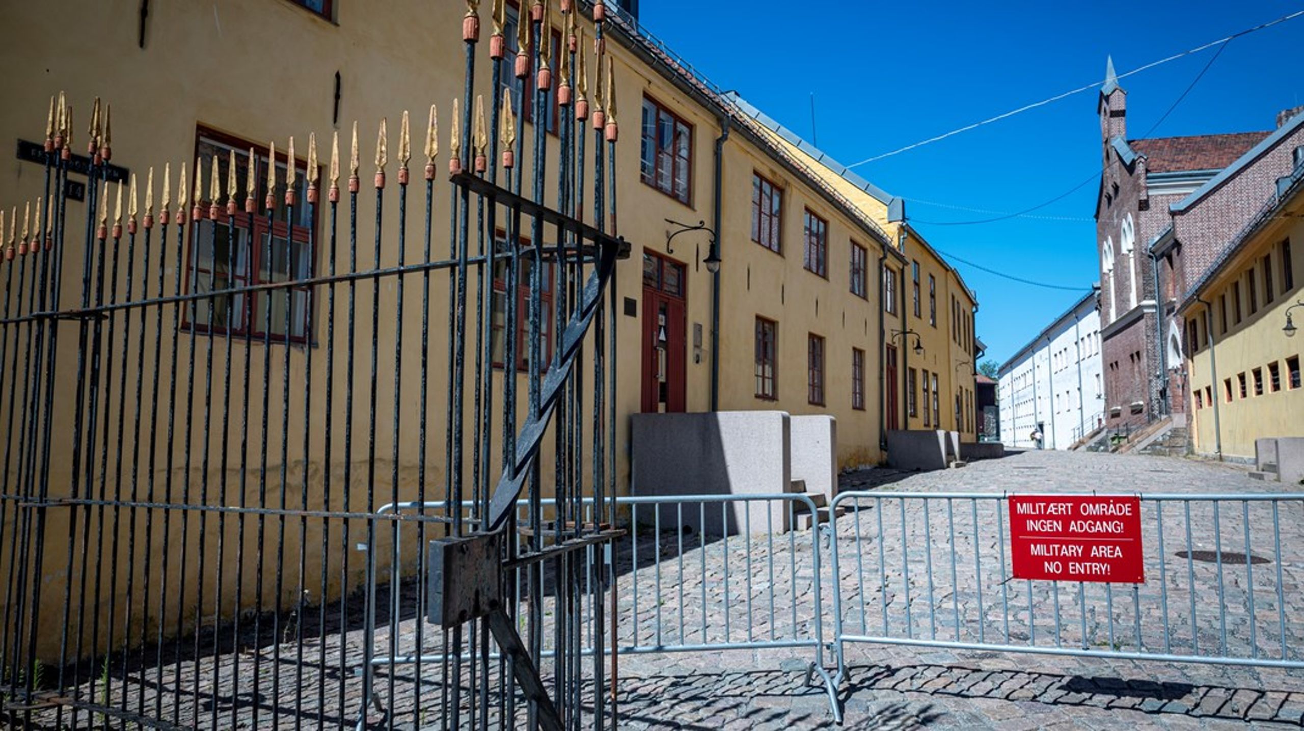 Forsvarets sjefskurs finner blant annet sted i Forsvarets høgskole sine lokaler på Akershus festning.