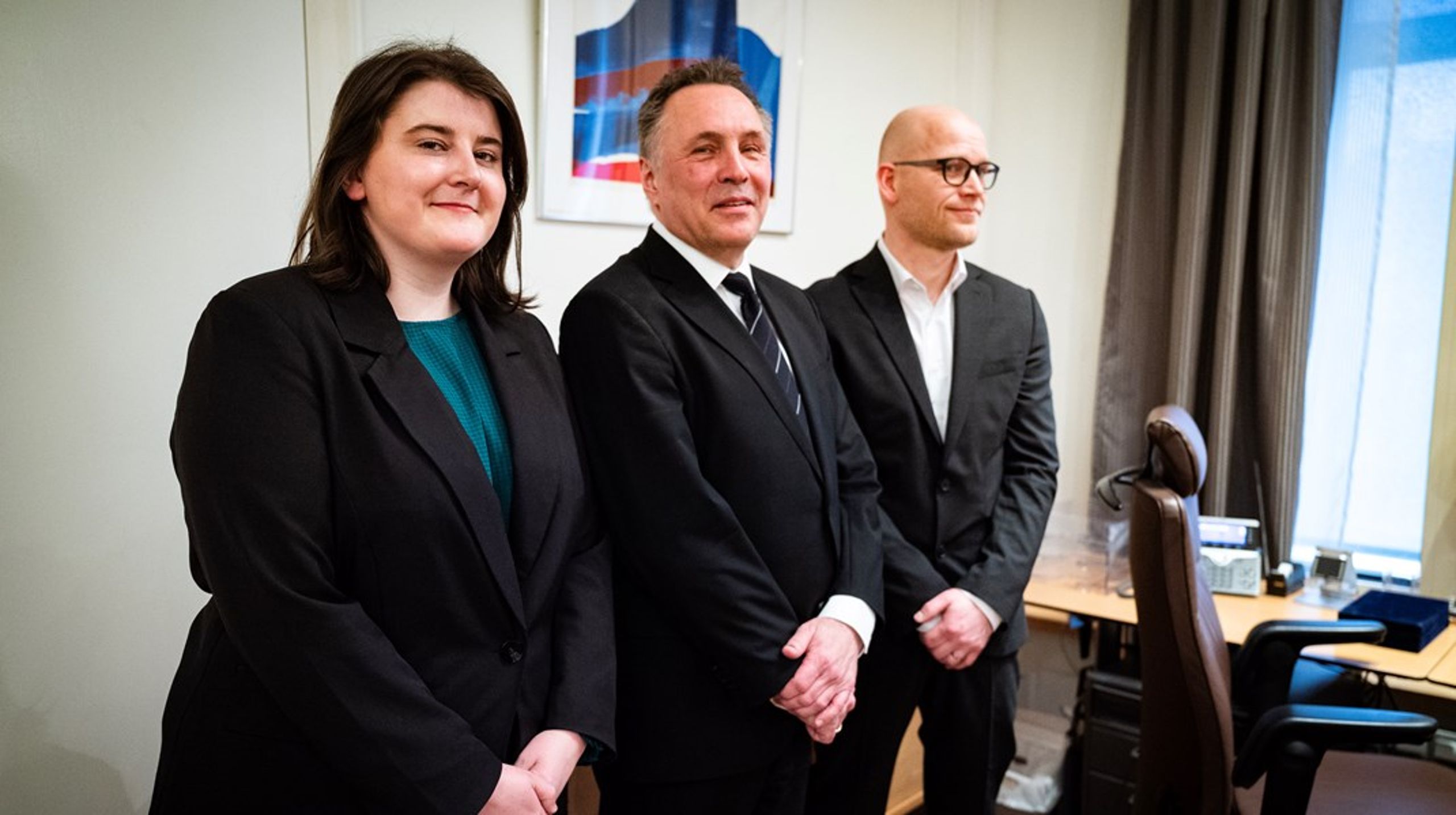 Sandra Tenud (Ap) kom inn i regjeringsapparatet i februrar, samtidig som forsvarsminister Tore O. Sandvik (Ap) og statssekretær Andreas Flåm (Ap).