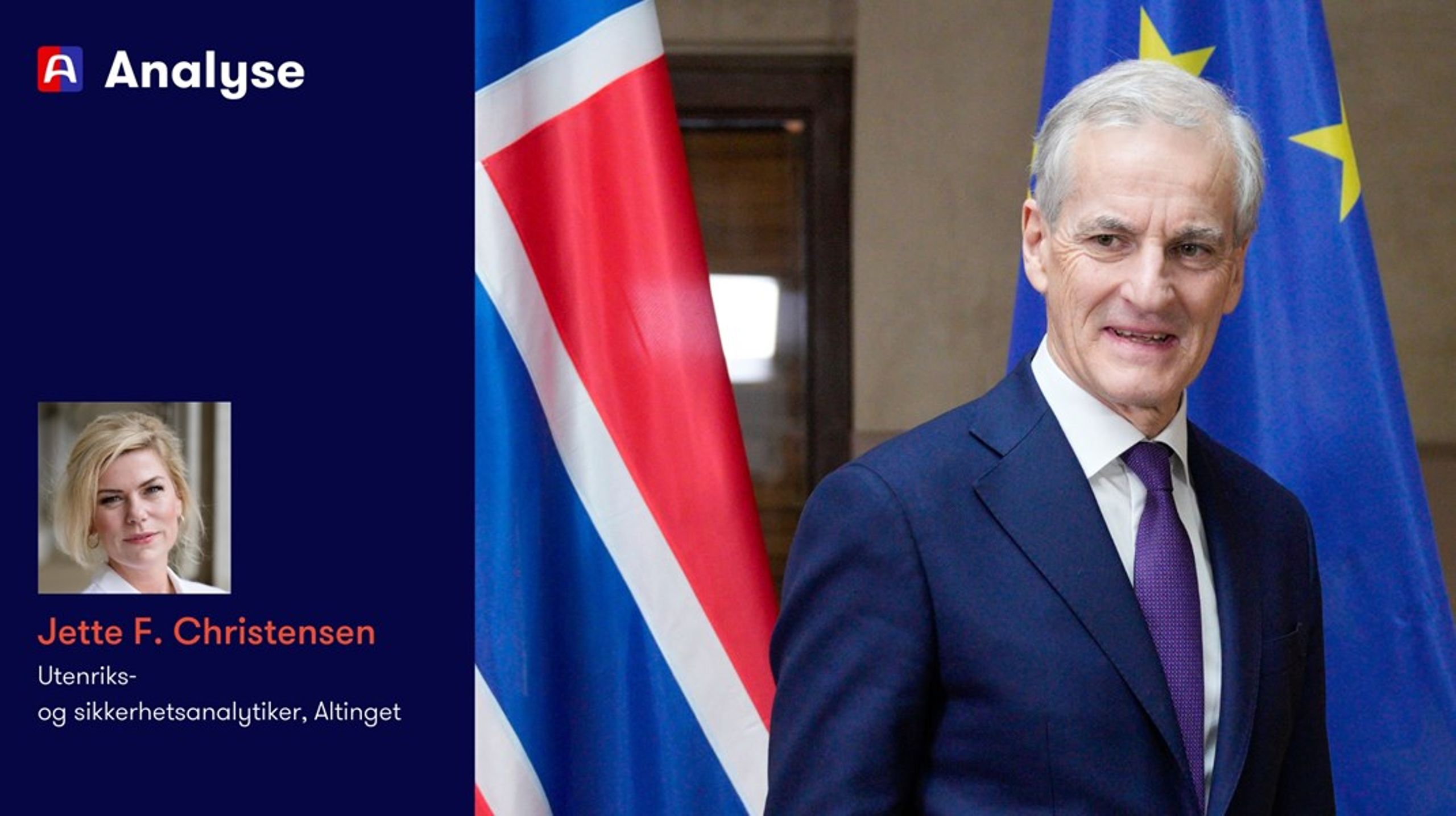 Norsk industri og UD holder nå pusten. EUs tiltak mot import av ferrolegeringer kan føre til store problemer for Norge, som neppe kan løses gjennom at Jonas bare ringer Ursula og løser det, skriver Altingets utenriks- og sikkerhetsanalytiker.