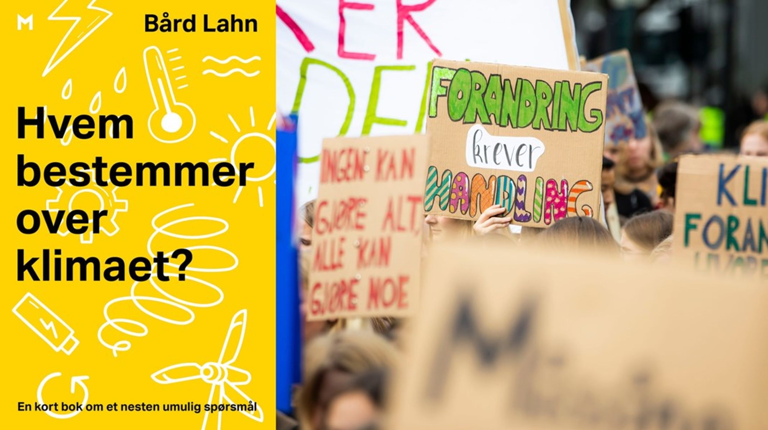 <i>Hvem bestemmer over klimaet?</i> er en fryd å lese, proppfull av språklige bilder og interessante sammenlikninger. Slike virkemidler tilgjengeliggjør boken for et bredt publikum, mener Altingets anmelder Ane Breivik.