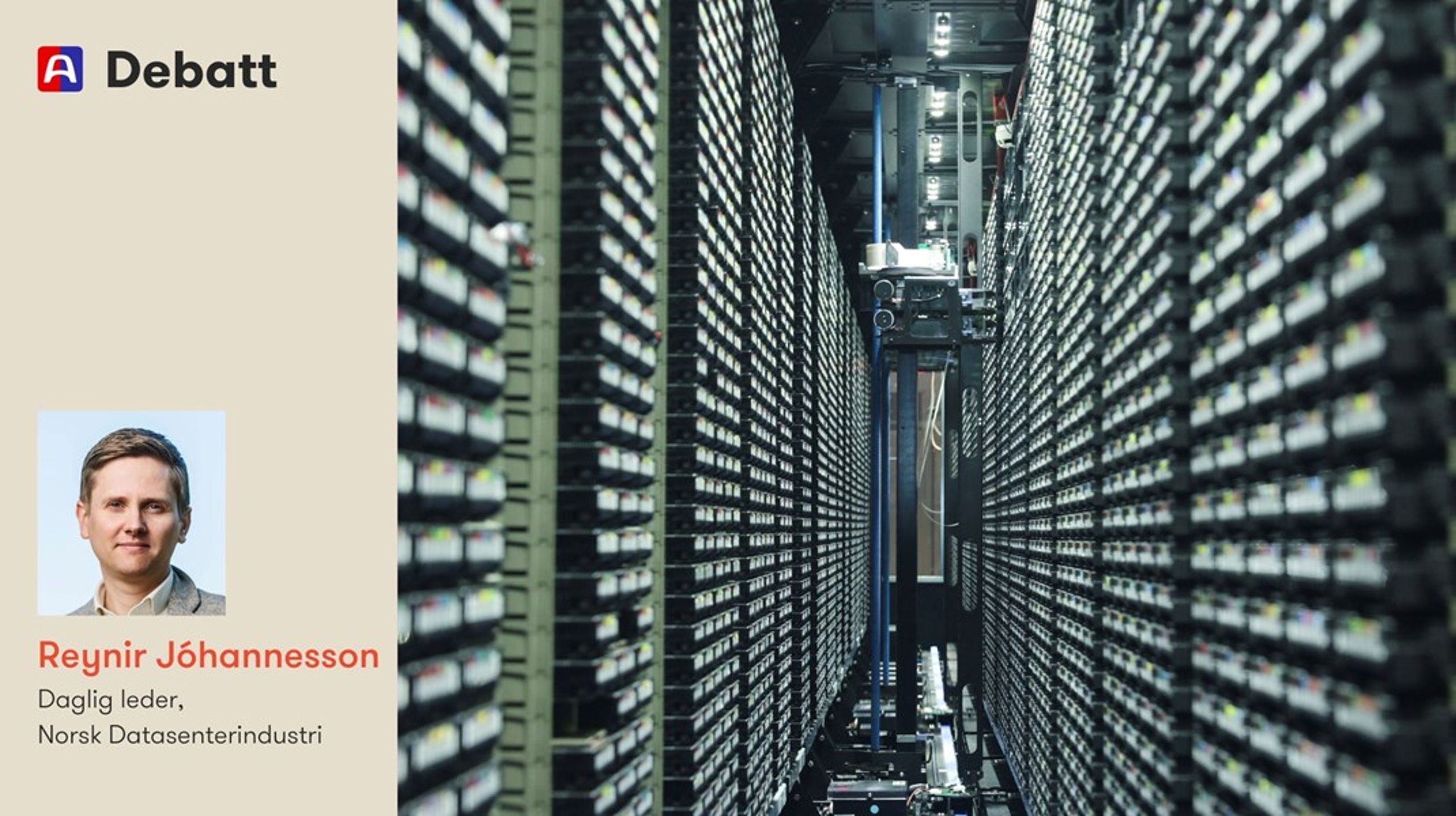 Det er viktig å skille mellom seriøs bekymring og overdrivelser. Norske datasentre er ikke i ferd med å ta over kraftsystemet, og de utvikles innenfor strenge nasjonale og lokale rammer, skriver innleggsforfatteren.