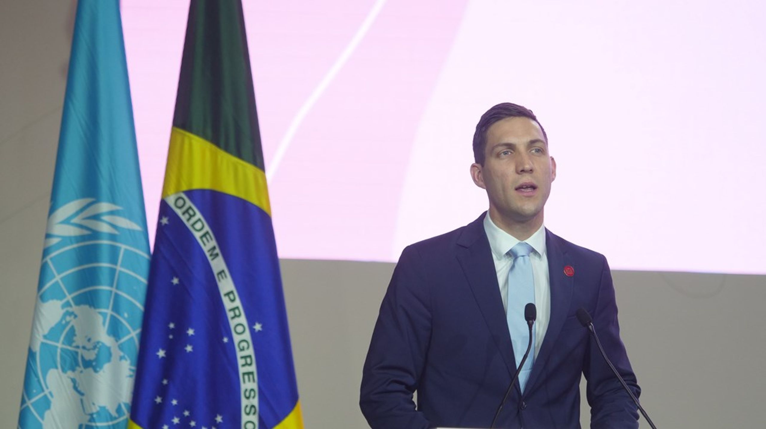 Andreas Bjelland Eriksen venter en tøff innspurt i forhandlingene under årets klimatoppmøte.