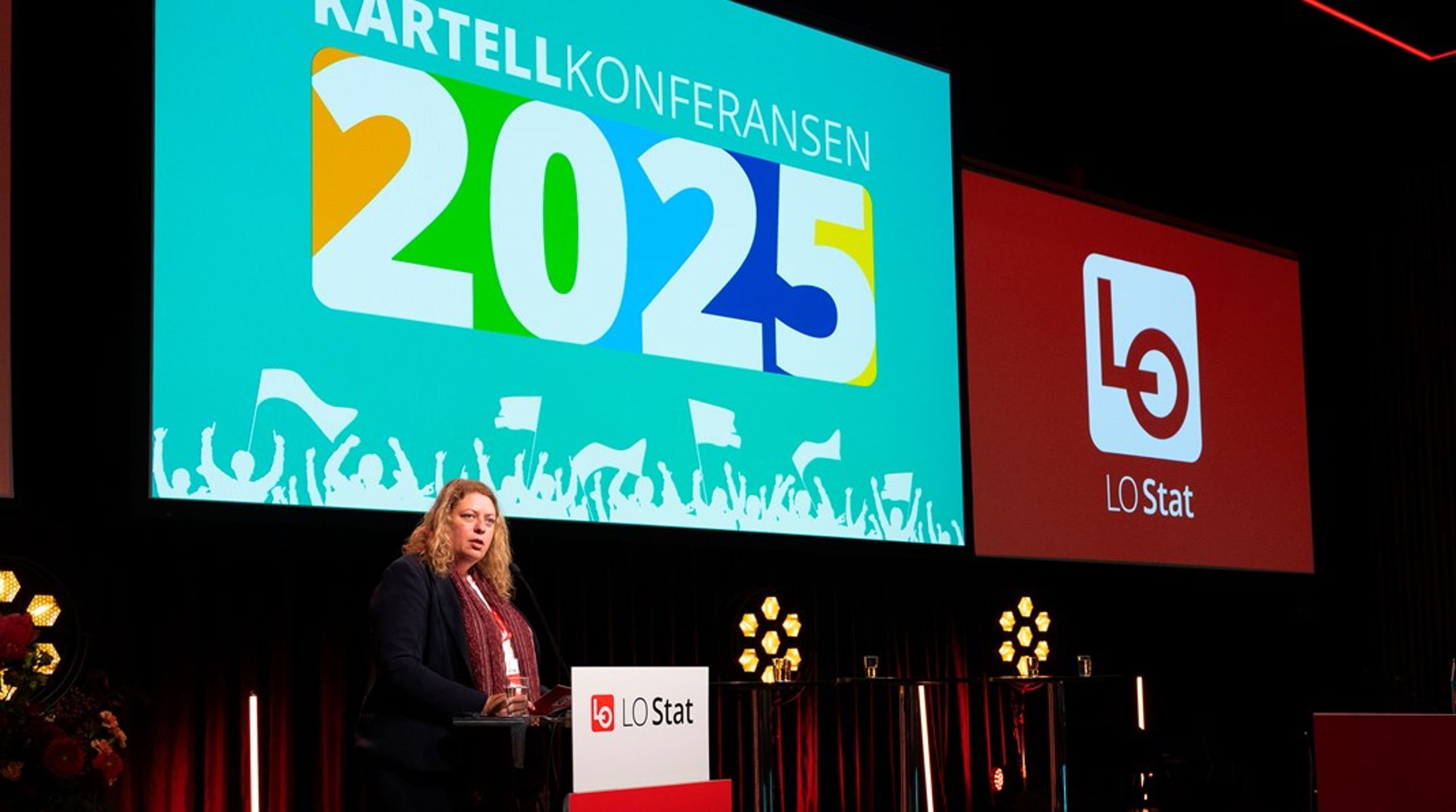 Leder i LO Stat, Elisabeth Steen avsluttet årets Kartellkonferanse med en lovnad om at det blir konferanse neste år, også. Men hva slags konferanse blir det?