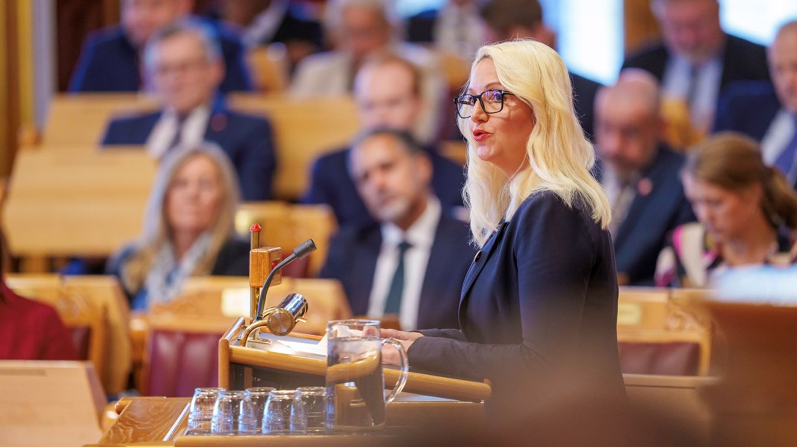 Stortingsrepresentant Mirell Høyer-Berntsen (SV) har liten forståelse for at regjeringen vil øke inkassosatsen.