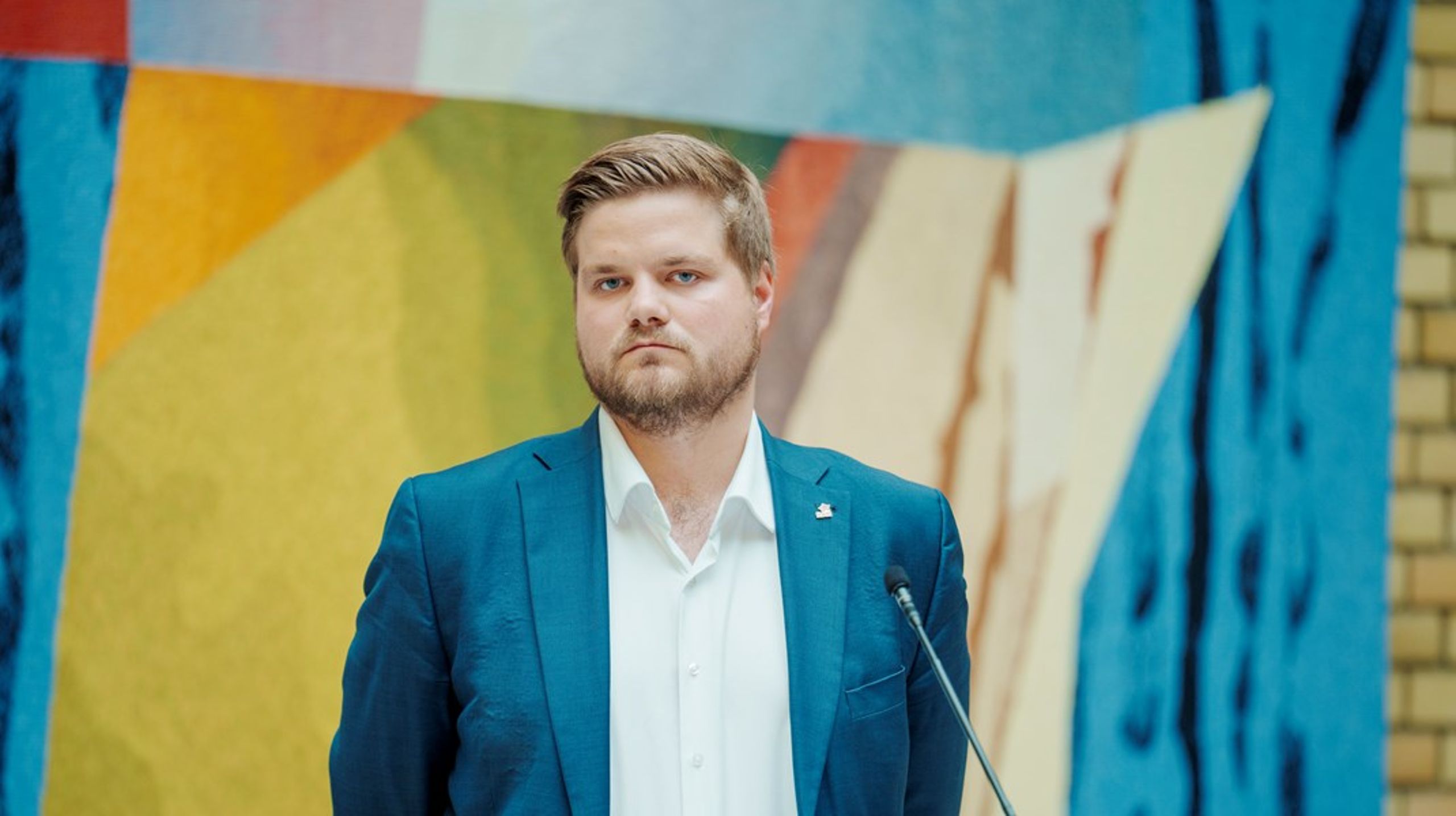 Tobias Drevland Lund ble ikke gjenvalgt til Stortinget, men nå har han fått fast jobb i Fellesforbundets avdeling 7 i Vestfold.