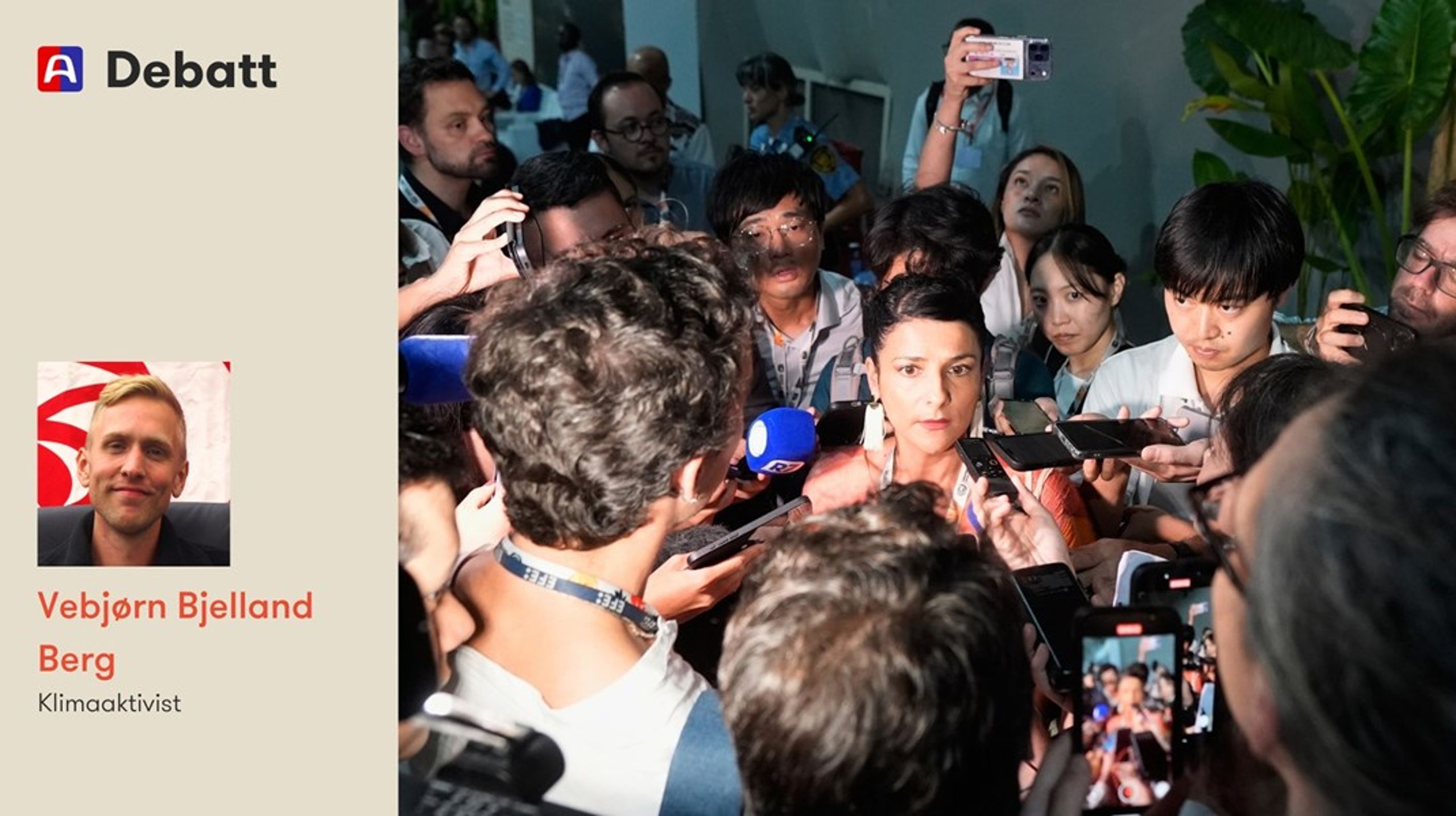 Colombia har vært en av pådriverne for et veikart for fossile brensler, som har vært mye omdiskutert på COP30 i Belém. Norge stilte seg i prinsippet bak dette initiativet, og for første gang i hans tid i regjering sendte jeg en melding til min fetter klimaministeren og gratulerte ham for å ha tatt et godt og riktig steg, skriver Vebjørn Bjelland Berg.