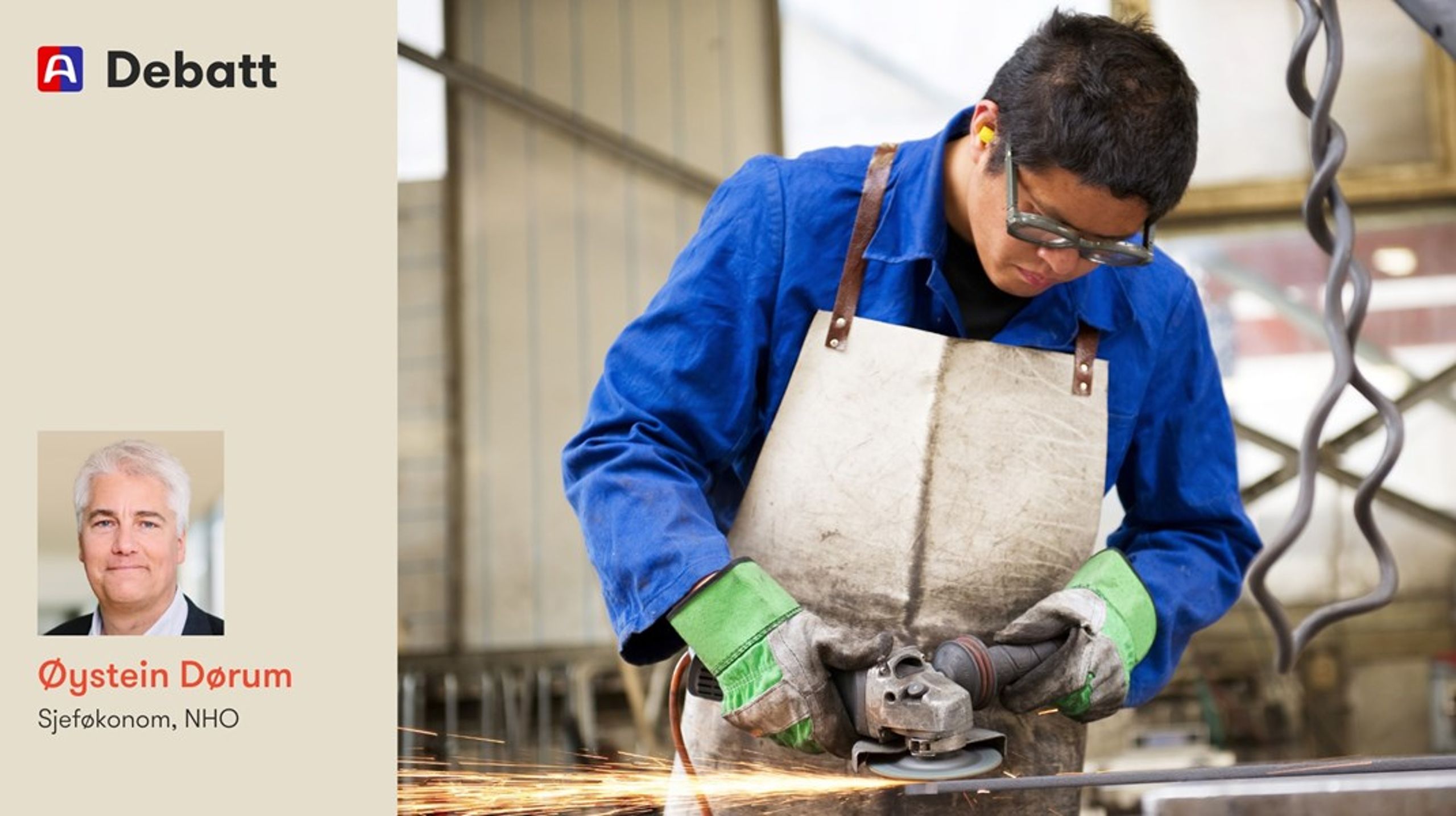 Om vi rent hypotetisk hadde hatt et annet frontfag enn industrien, ville implikasjonen uansett vært den samme: Likeartet lønnsutvikling for brede grupper over tid – uavhengig av kjønn, skriver Øystein Dørum.&nbsp;