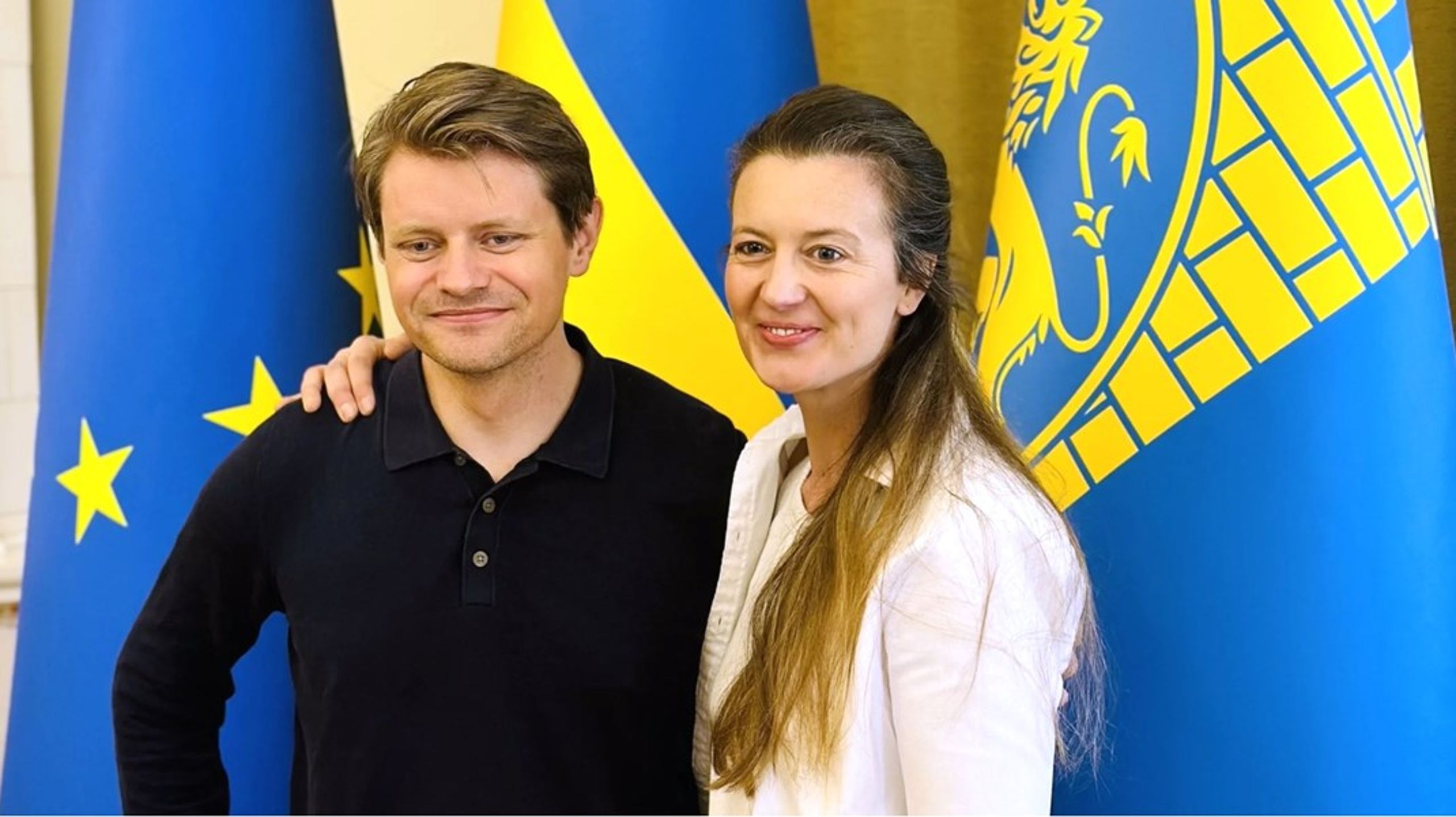 <span>
 <span>
  
  Styreleder Peter
  Frølich og generalsekretær Natalia Antonia Golis i Fritt Ukraina er tildelt Sønstebyprisen 2026.</span></span>