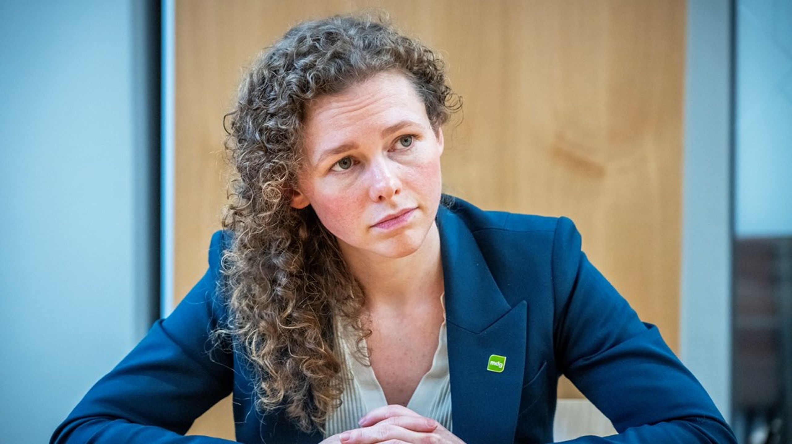 Ingrid Liland og MDG snakker videre med Arbeiderpartiet, men garanterer ikke støtte til regjeringens budsjett, heller ikke subsidiært.