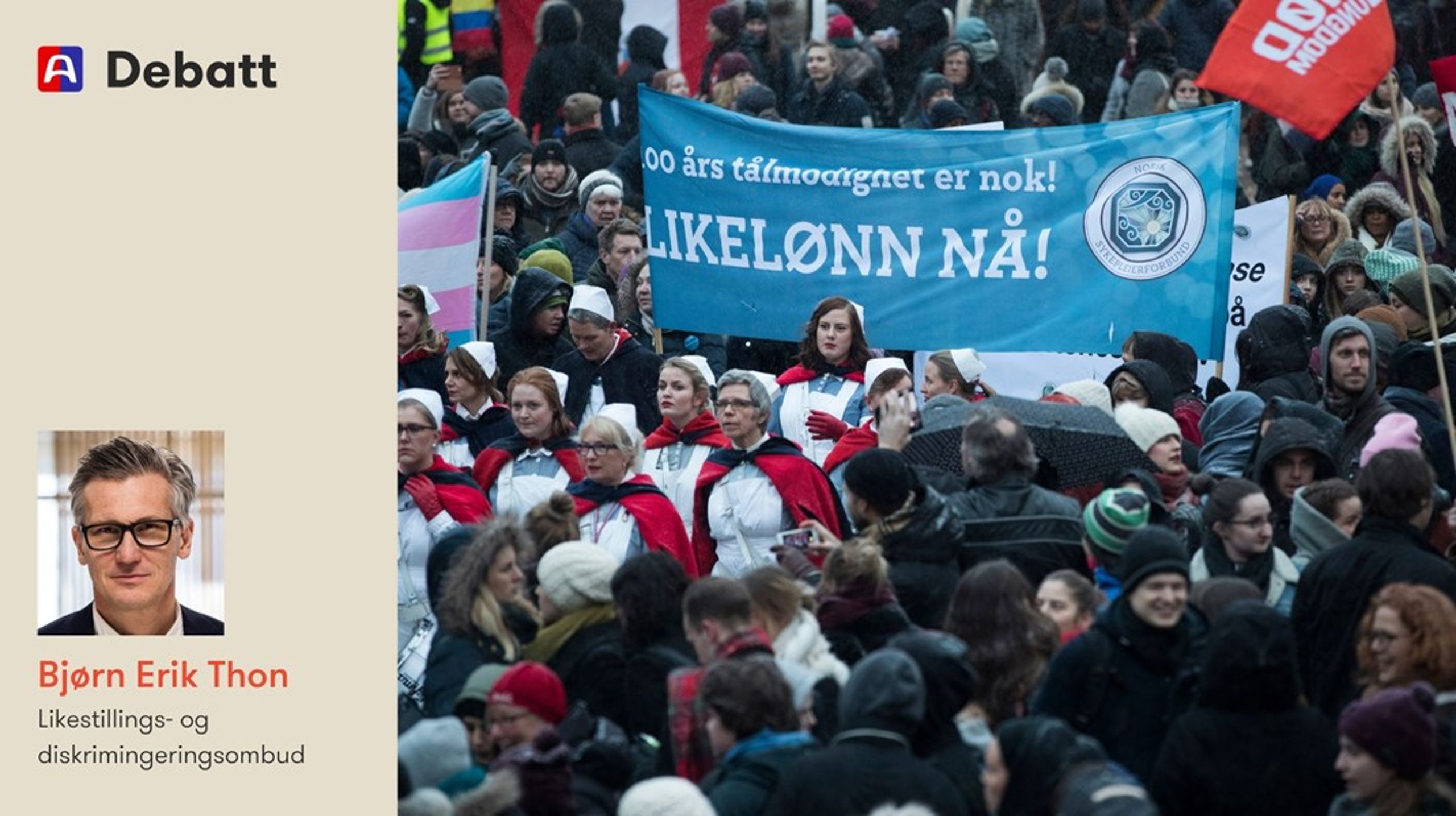 Jeg er opptatt av at uforklarte lønnsforskjeller må avdekkes og rettes opp, og at systemer og praksiser ikke favoriserer ett bestemt kjønn. Målet er et inkluderende og rettferdig arbeidsliv hvor alle har like rettigheter, skriver likestillingsombudet.&nbsp;