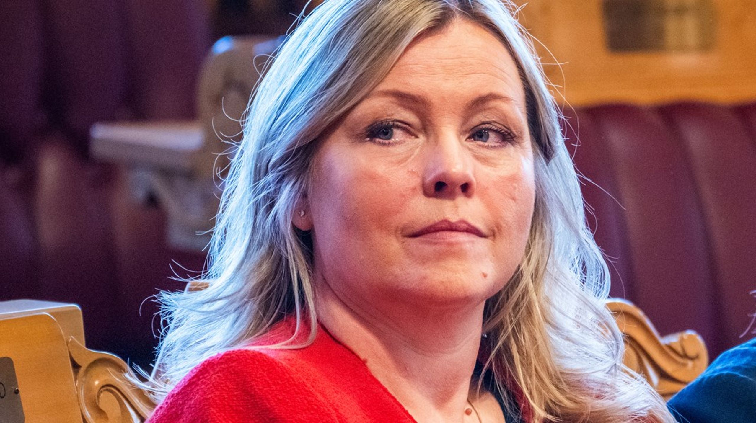 Arbeidsminister Kjersti Stenseng vil at flere skal jobbe mer når de er sykmeldt.