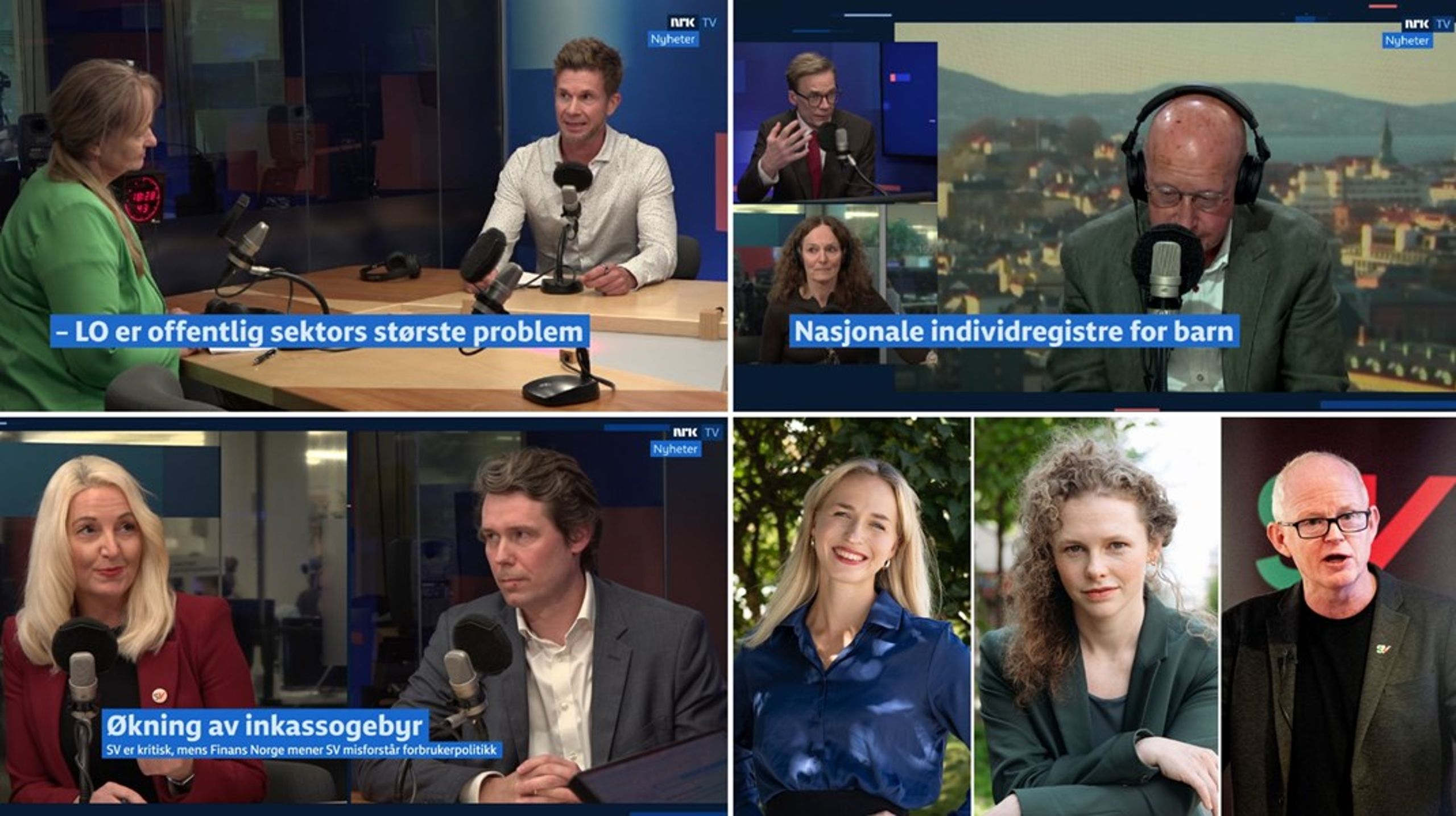 En rekke av Altingets debatter i 2025 endte i Dagsnytt 18-studioet. Valgkampen ble også i høyeste grad gjenspeilet i våre debattspalter denne høsten, der blant andre SV, Venstre og MDG kjempet en klima- og miljøkamp.