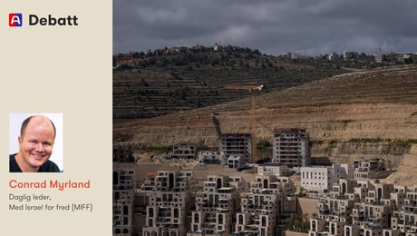 Det store fredshinderet er ikke jøder som bygger hus i jødenes historiske kjerneland
