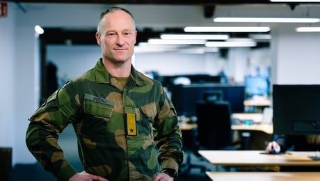 Han er ny kommunikasjonssjef i Forsvaret
