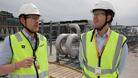 Datasentre flest fyrer for kråkene. Her skal de varme 12.000 boliger