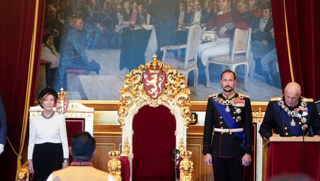 Kongen skal avlegge ed – dette skjer i Stortinget