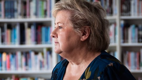 Erna Solberg var med på sin andre edsavleggelse