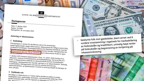 Ap vil beskytte folk mot gjeldsfeller – men regjeringen foreslår å øke inkassogebyret