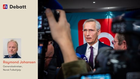 Atomvåpen er ikke trygghet, Stoltenberg