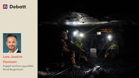 Nå haster det å få mineralene opp av jorda