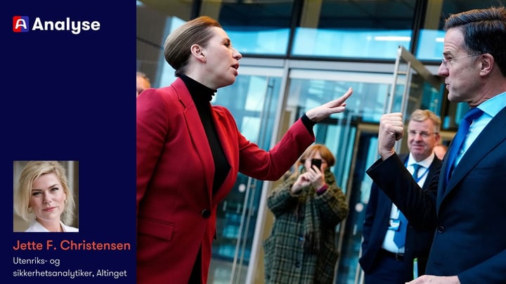 Nato stiller opp for Nato – men ikke nødvendigvis for Mette Frederiksen