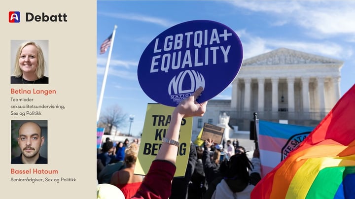 Amerikanske tilstander i kjønn- og seksualitetsdebatten?