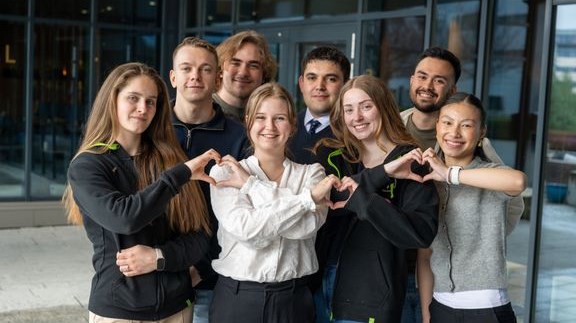 Hun er valgt som leder for 14.000 studenter