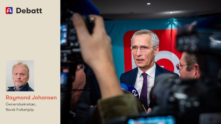 Atomvåpen er ikke trygghet, Stoltenberg