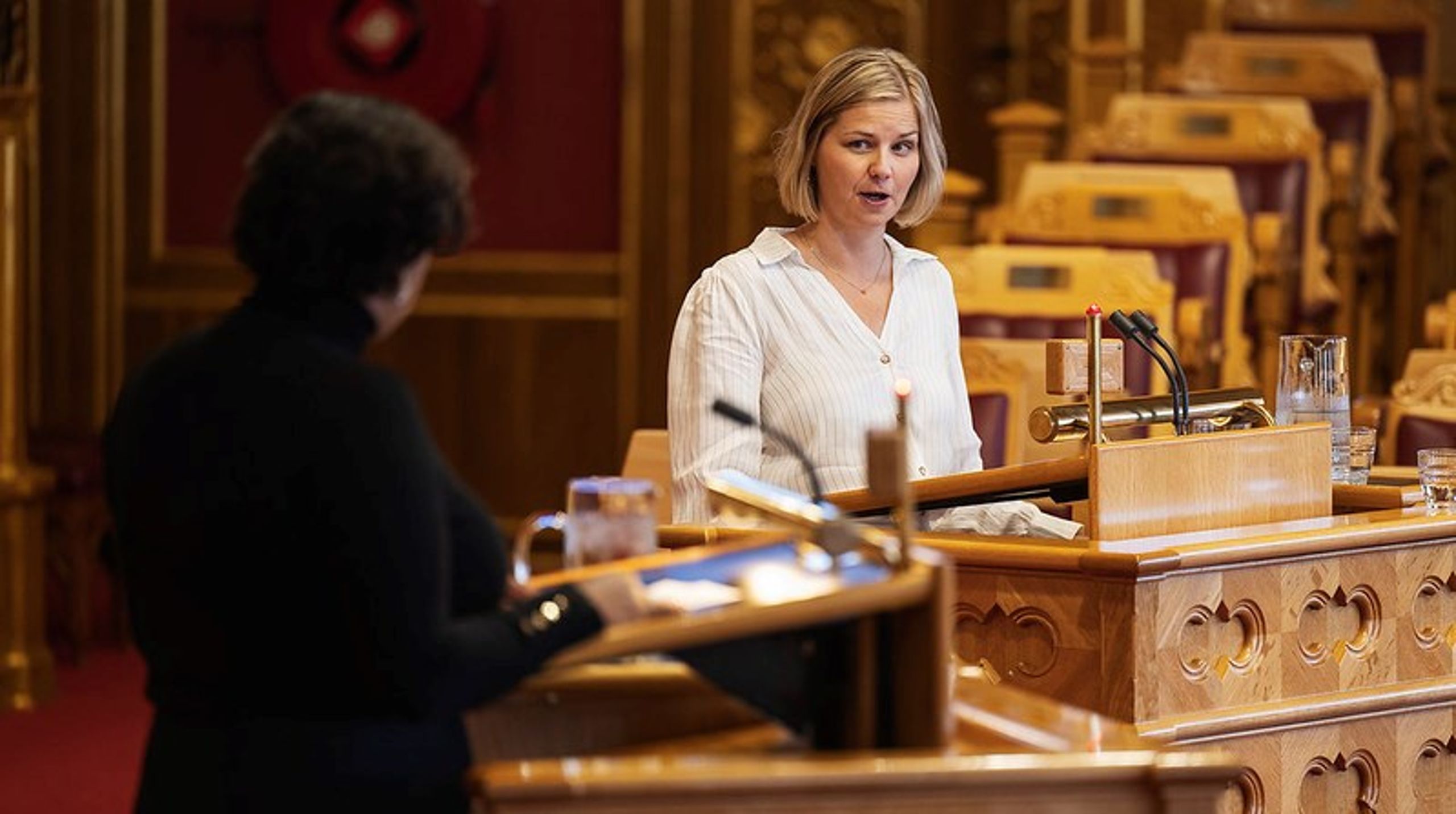 Venstreleder Guri Melby ønsker seg en ny EU-debatt.