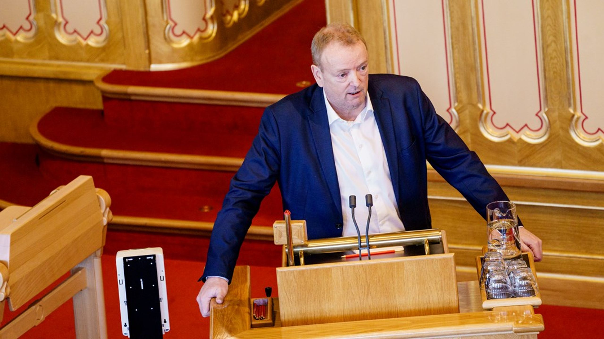 Energipolitiker Terje Halleland (Frp) jobber med et justert forslag om karbonfangst- og lagring på Melkøya som partiet hans kan støtte, og som han håper og tror kan få flertall i Stortinget 13. april.