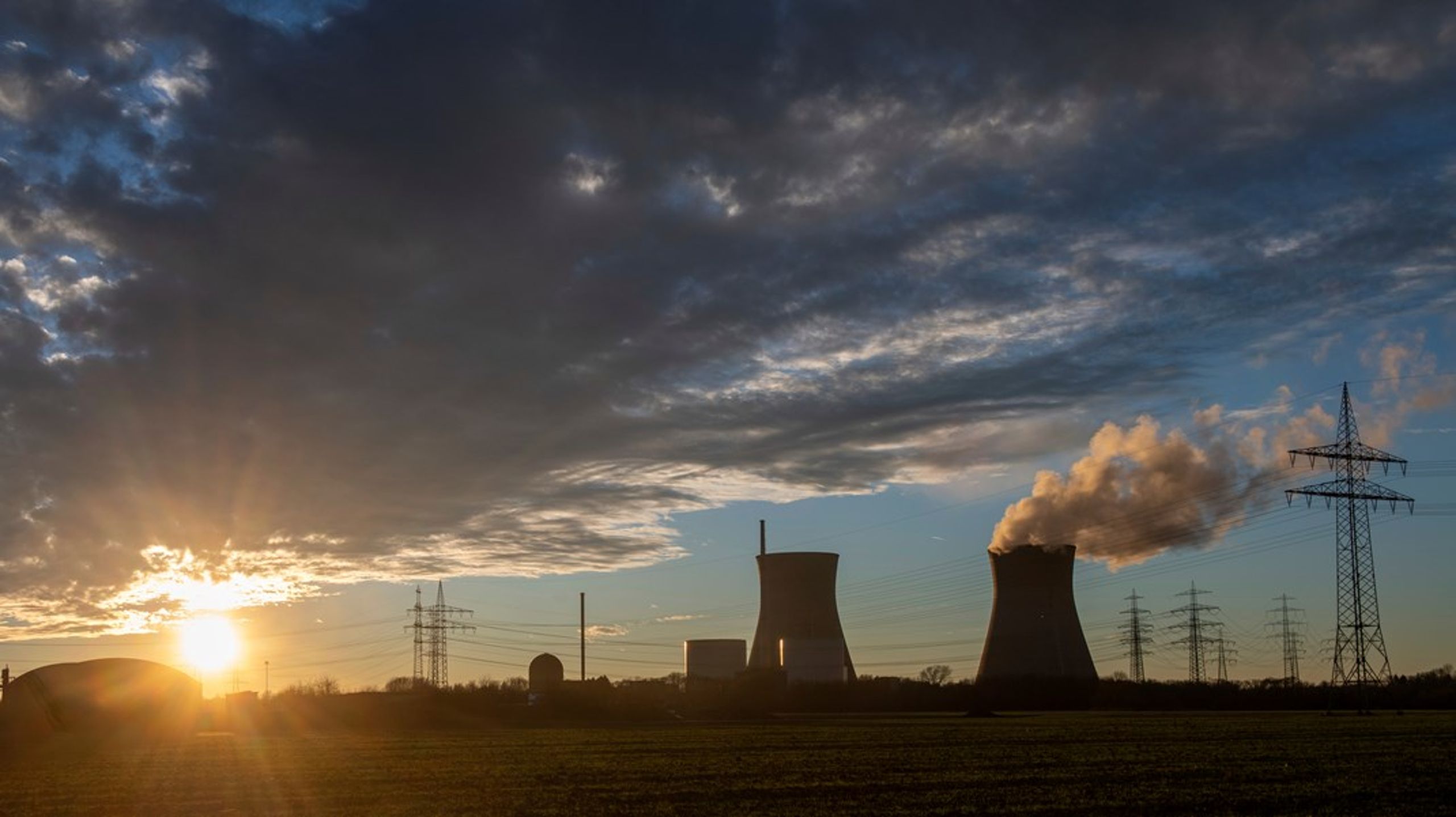 Atomkraftverket i&nbsp;Gundremmingen, Tyskland, ble stengt ned i slutten av 2022.