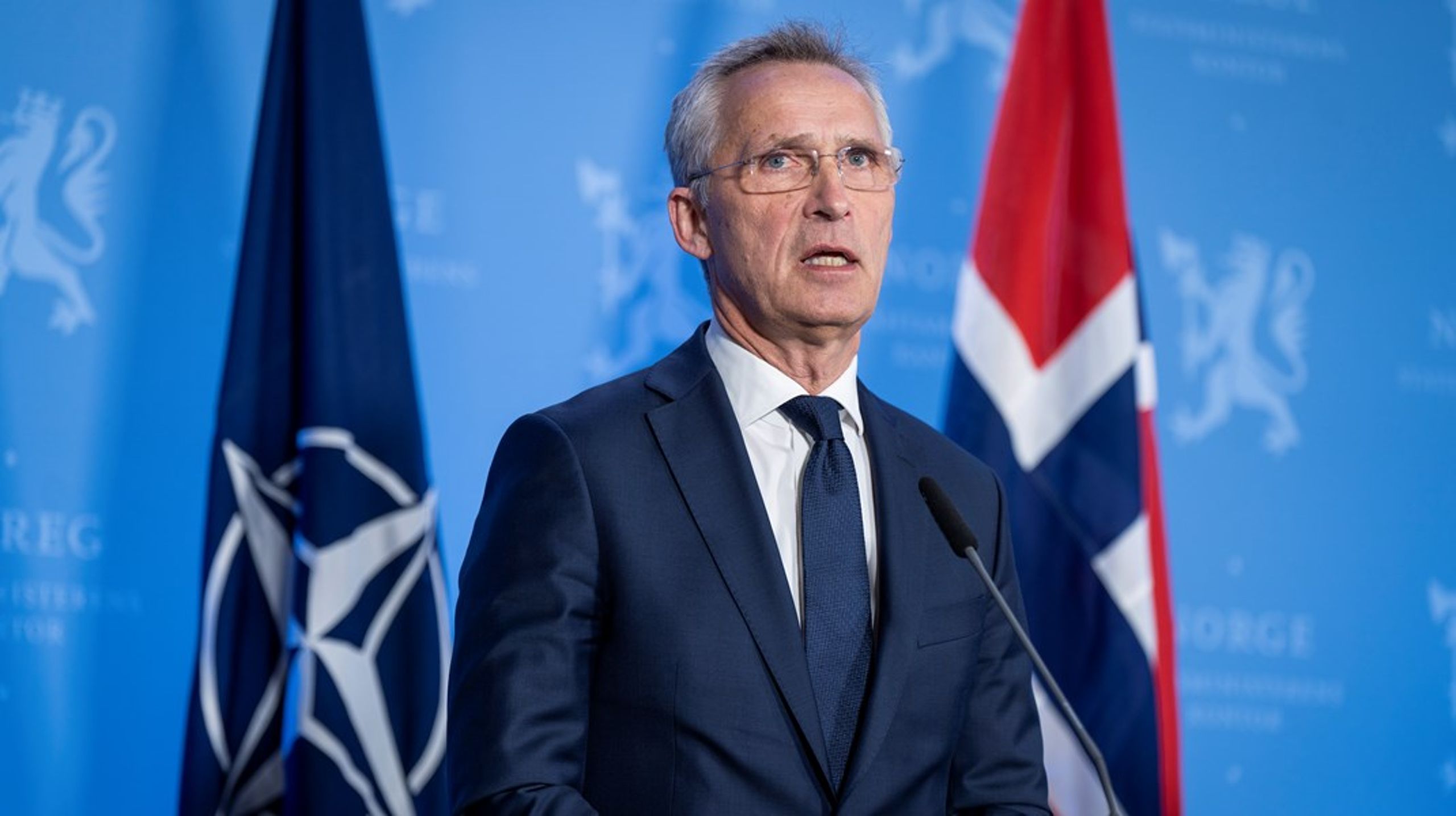 Nato-sjef
Jens Stoltenberg er på besøk i Norge i forbindelse med Natos uformelle
utenriksministermøte i Oslo.
