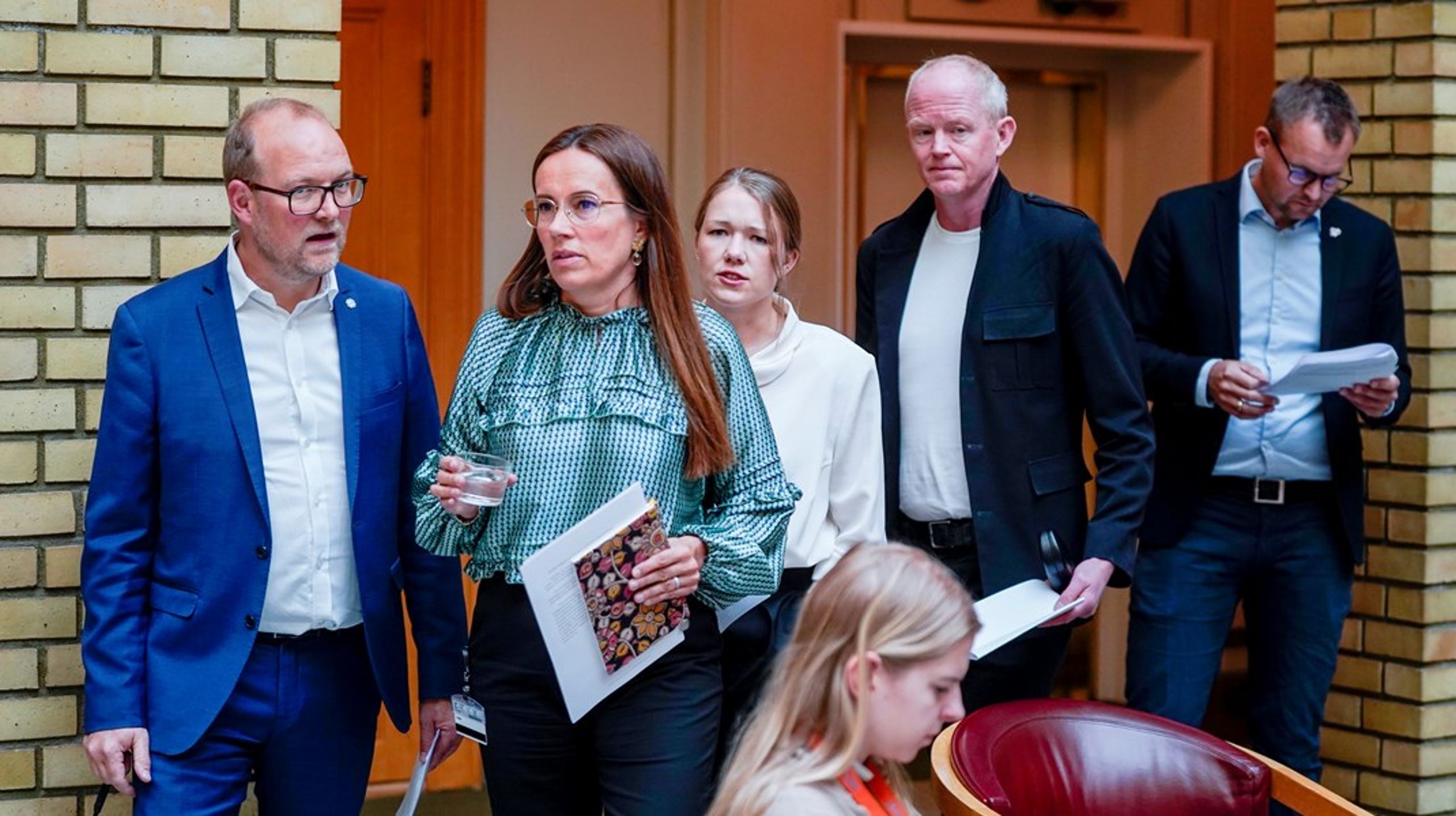 Senterpartiet, Arbeiderpartiet, MDG, SV og KrF ble torsdag forrige uke enige om en avtale om havvind-satsingen på norsk sokkel. Den bankes gjennom Stortinget denne uken.