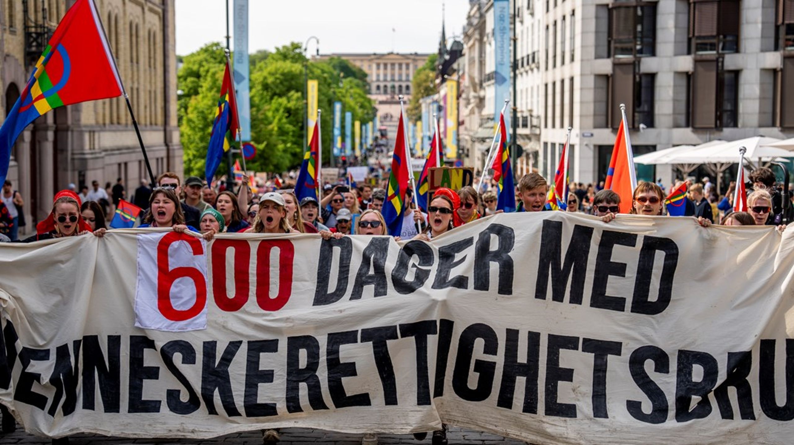 Lørdag 3. juni har det gått 600 dager siden Høyesterett slo fast at vindkraftanleggene på Fosen medfører et pågående menneskerettighetsbrudd mot samene.