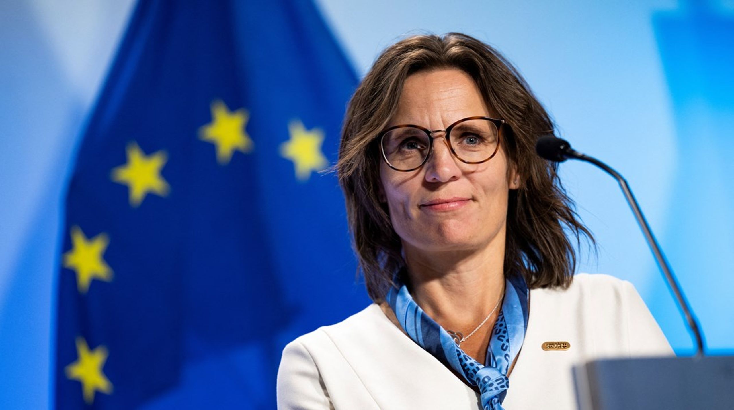 Sveriges EU-minister Jessika Roswall har nå ledet sitt aller siste ministermøte i Luxembourg.&nbsp;– Det er blandede følelser. På en måte føles det litt trist, nå som man har kommet inn i det. Samtidig føles det også litt godt. Det er mye arbeid å lede og være formann, sier hun i et intervju med Altinget.