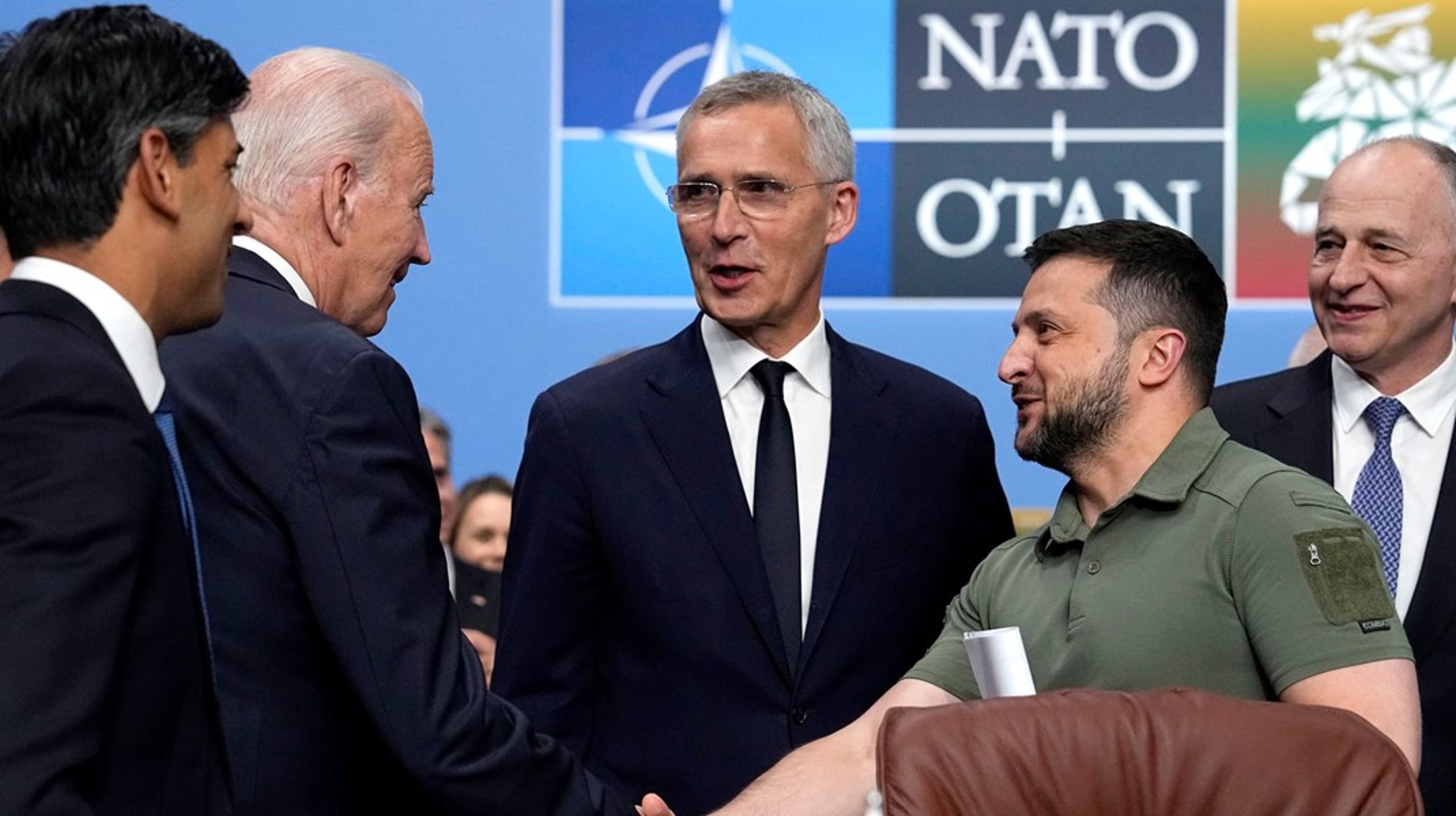 – Vi forstår at noen er redde for å snakke om medlemskap nå. Fordi ingen er villig til å kaste seg ut i en verdenskrig. Det er logisk og forståelig, sa den ukrainske presidenten Volodymyr Zelenskyj i en tale i forbindelse med Nato-toppmøtet i Vilnius onsdag.
