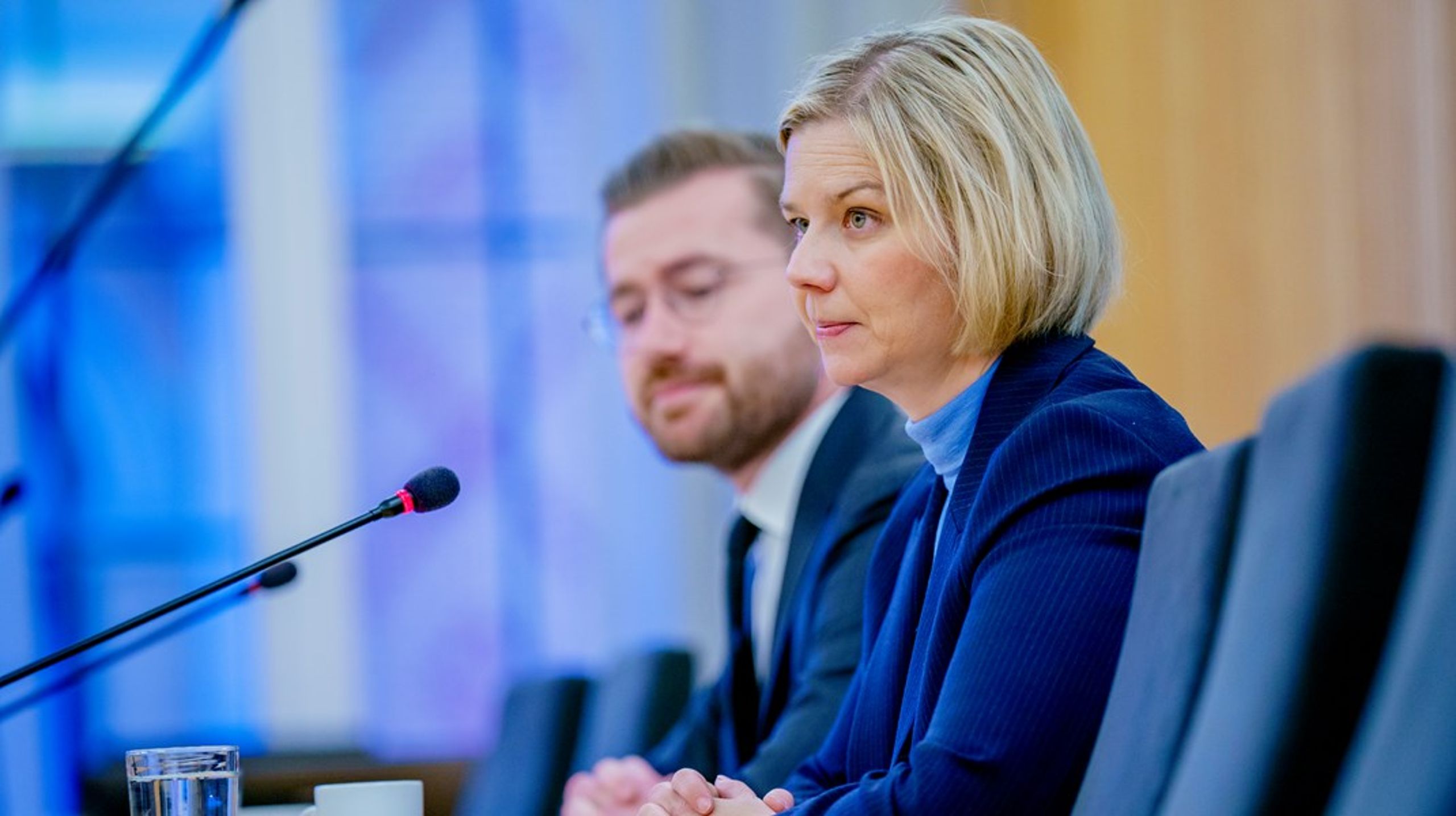 Tirsdag presenterte partileder Guri Melby og nestleder Sveinung Rotevatn Venstres alternative statsbudsjett for 2024.
