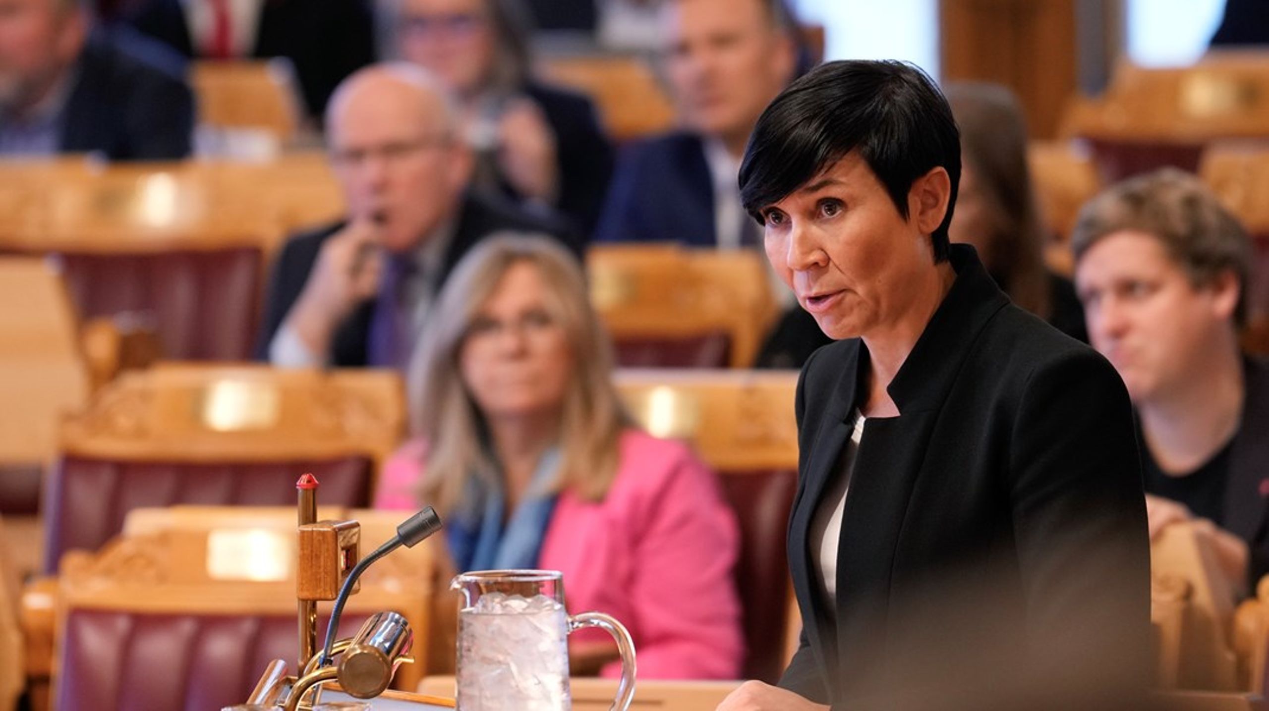 Utenrikspolitisk talsperson i Høyre og leder av utenriks- og forsvarskomiteen, Ine Eriksen Søreide, mener det ikke hjelper med uformelle samtaler for å få en avtale med EU om et forsterket helseberedskapssamarbeid.