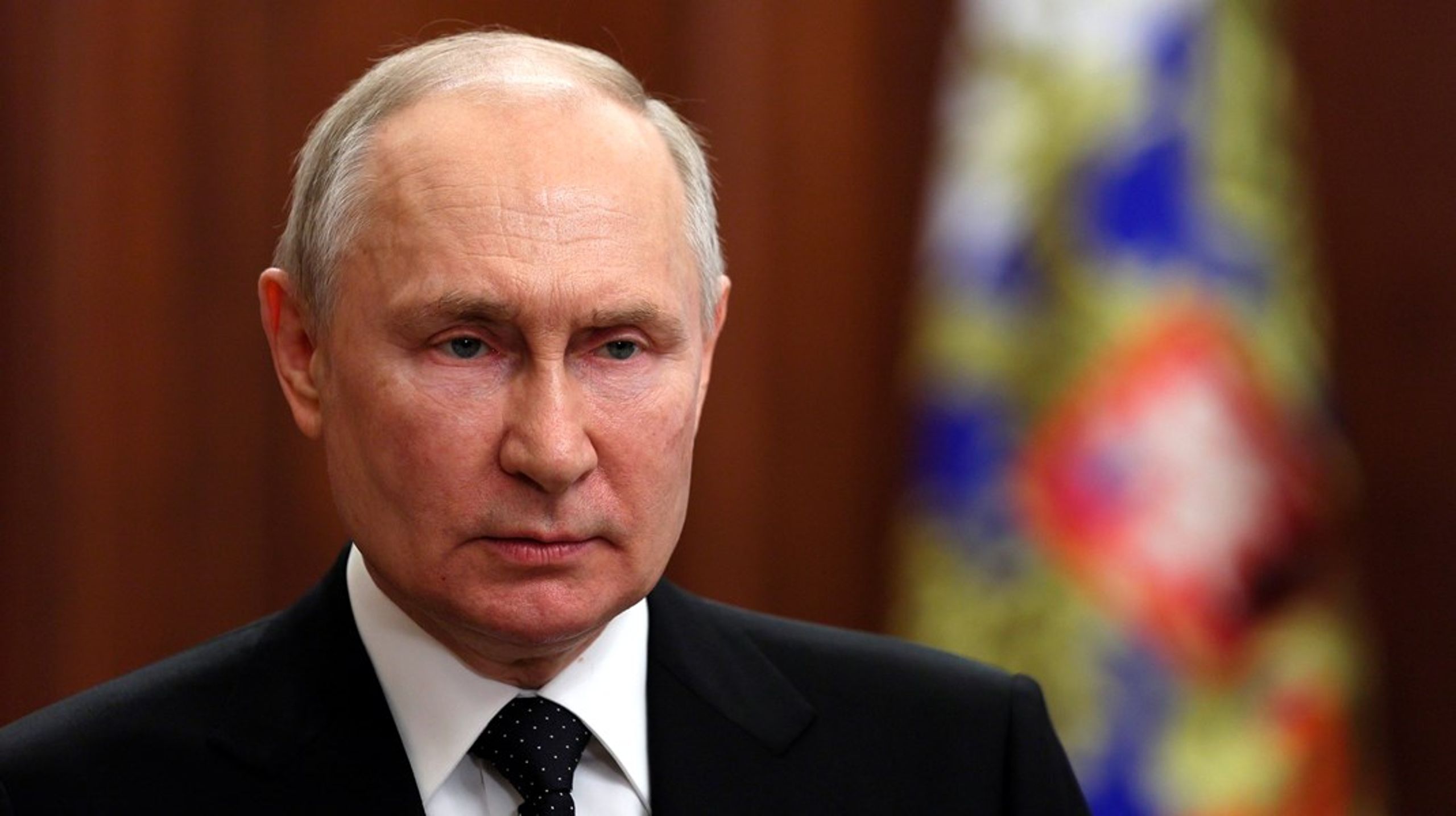 Vladimir Putin stiller til gjenvalg som president 17. mars 2024.