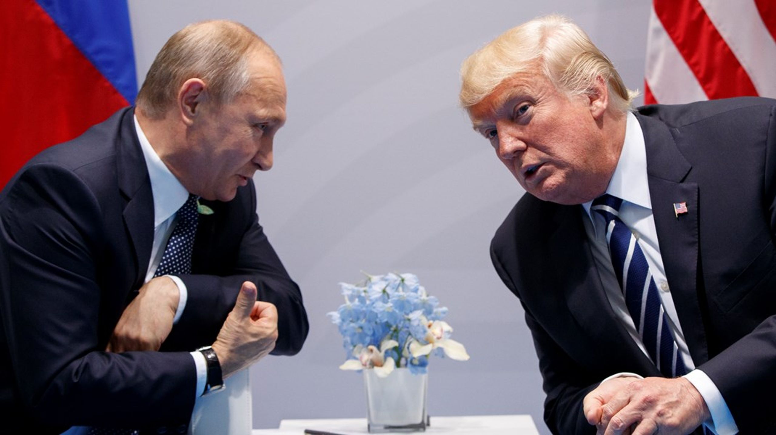 Under G20-møtet i Tyskland i 2017 møttes Russlands president Vladimir Putin og USAs daværende president Donald Trump. Hva skjer&nbsp;hvis Donald Trump kommer tilbake til presidentstolen i november? Hvordan vil han forholde seg til Putin? Og hvordan vil resten av verden påvirkes?