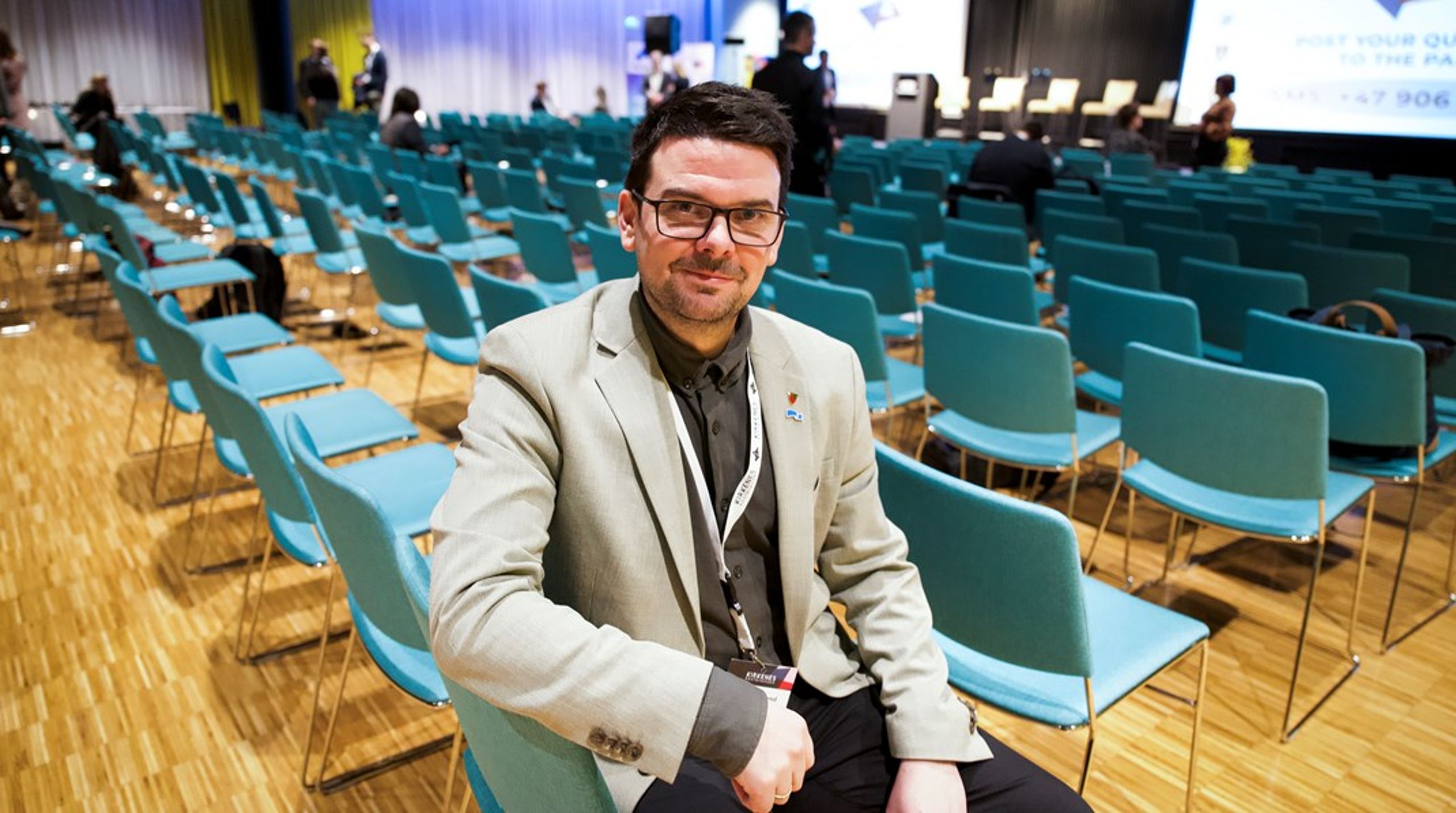 Ordfører Magnus Mæland (H) i Sør-Varanger kommune drømmer om jernbane til Finnmark.