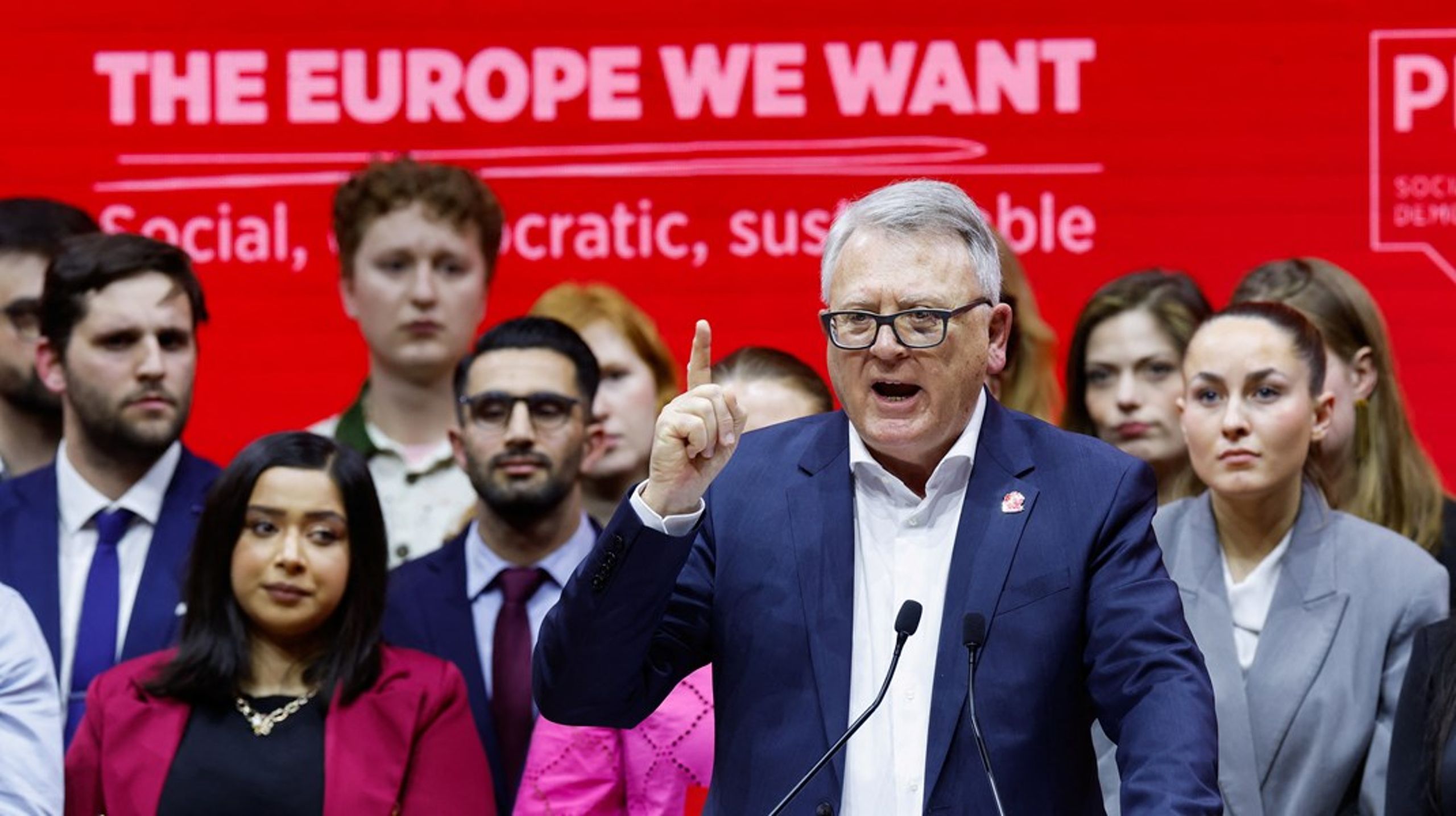 Nicolas Schmit blir de sosialdemokratiske og sosialistiske partienes kandidat til posten som EU-kommisjonens president.&nbsp;